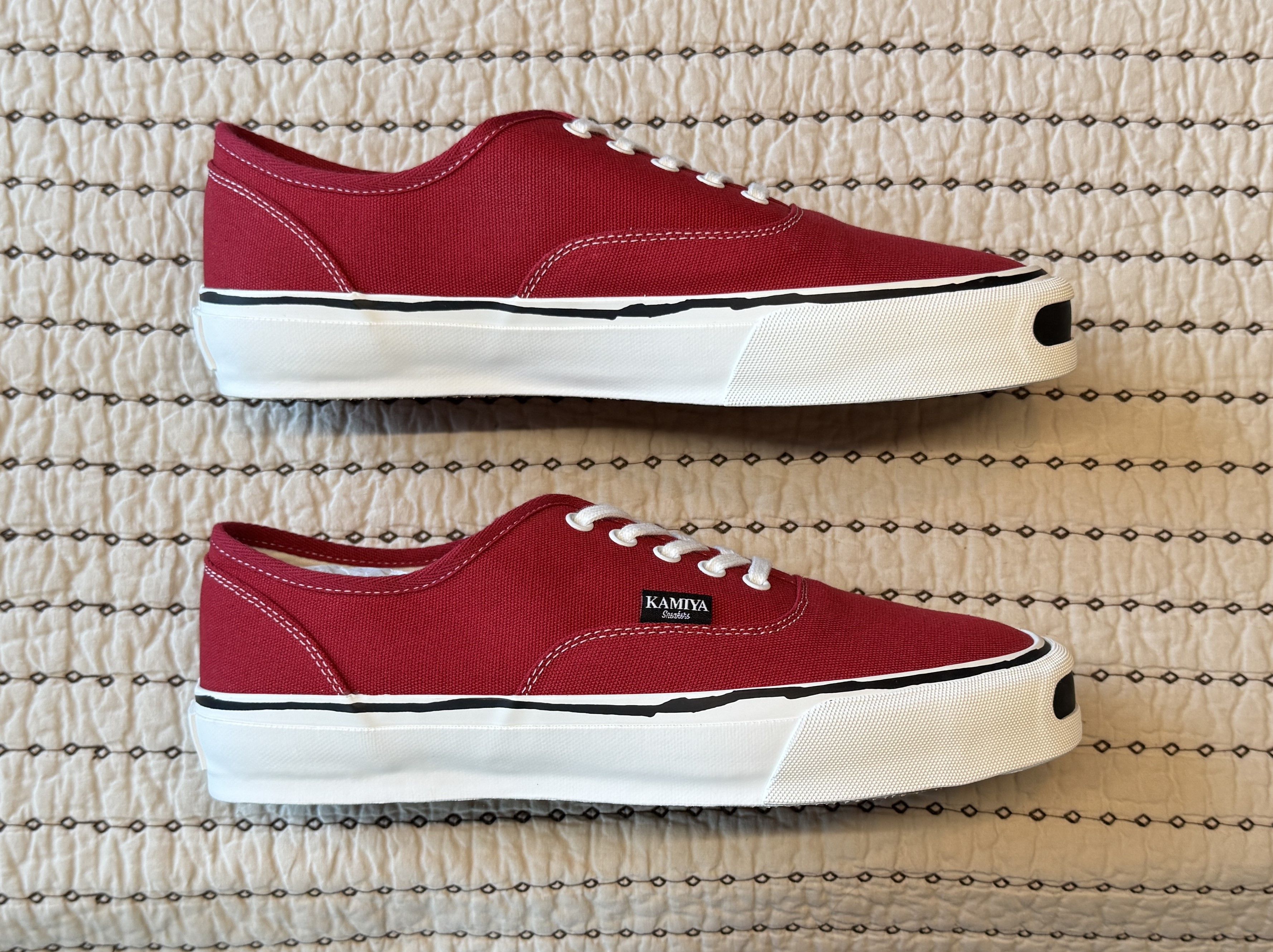 Maison MIHARA YASUHIRO KAMIYA / MIHARA YASUHIRO - HERC VULCANIZED SNEAKER RED SZ 45 Size US 12 / EU 45 - 5 Thumbnail