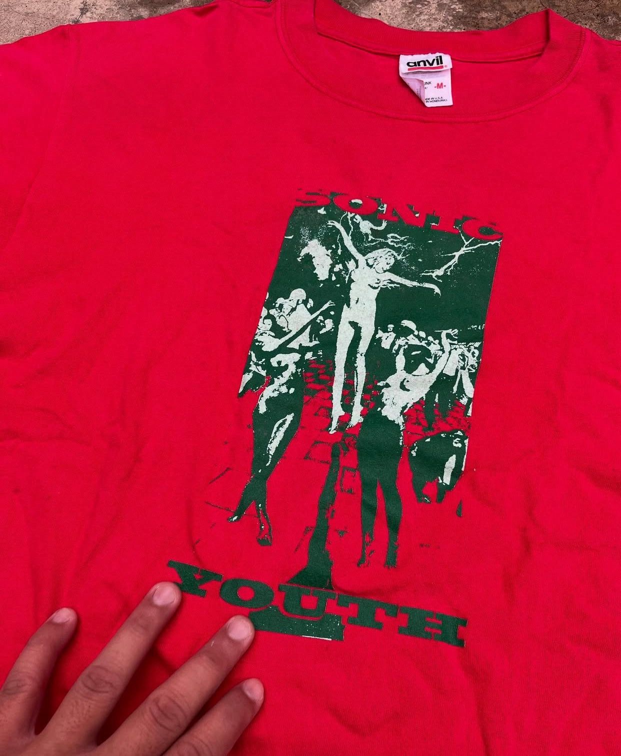 Band Tees Vintage Rare Sonic Youth Size US M / EU 48-50 / 2 - 2 Thumbnail
