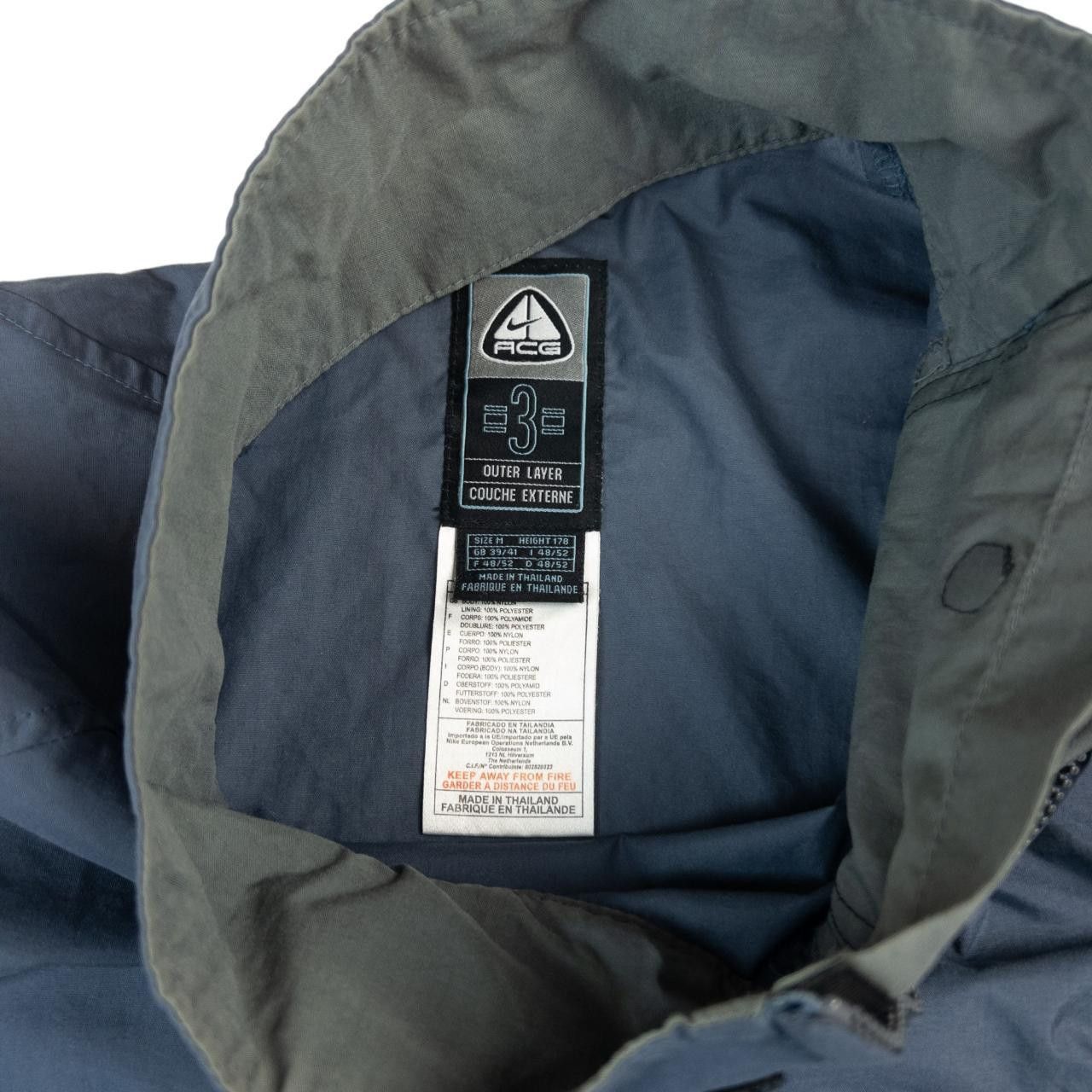 Nike ACG Vintage Nike ACG Asymmetrical Kayak Storm-Clad Jacket Size L Size US L / EU 52-54 / 3 - 4 Thumbnail