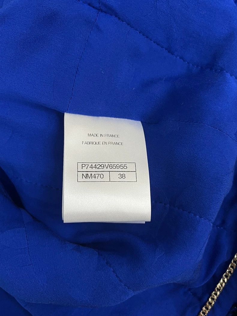 Chanel Chanel 23P blue tweed short jacket Size XS / US 0-2 / IT 36-38 - 5 Thumbnail