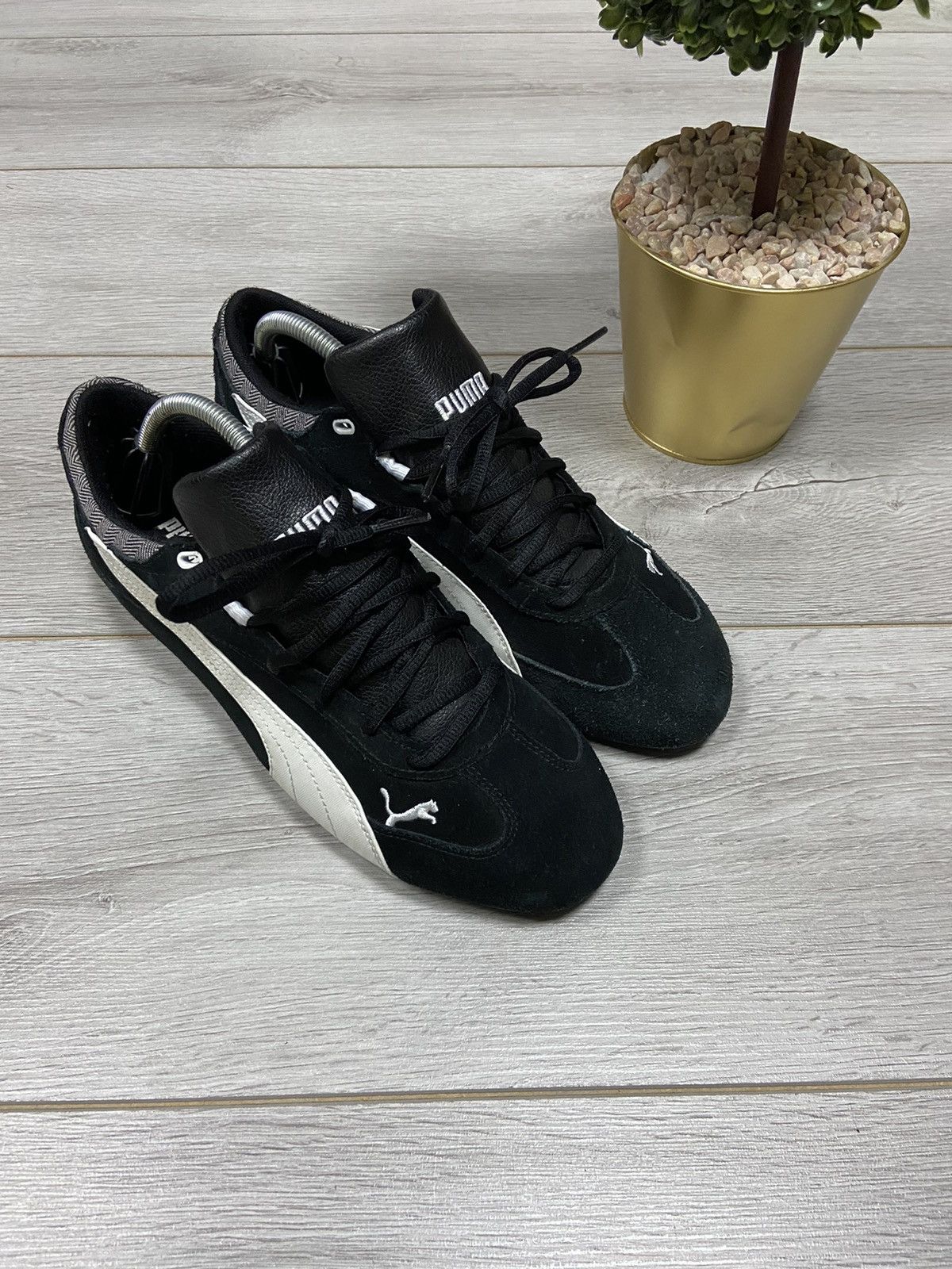 Puma Puma speed cat vintage big logo sneakers leather Size US 10 / EU 43 - 4 Thumbnail