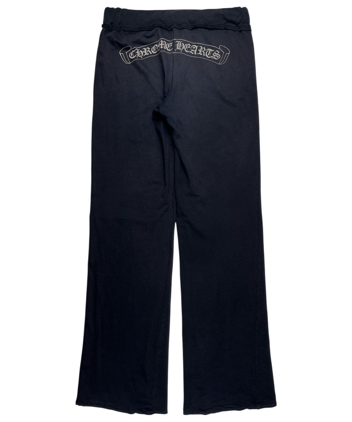 Chrome Hearts Chrome Hearts Vintage Scroll Logo Flared Sweatpants Size 26" / US 2 / IT 38 - 1 Thumbnail