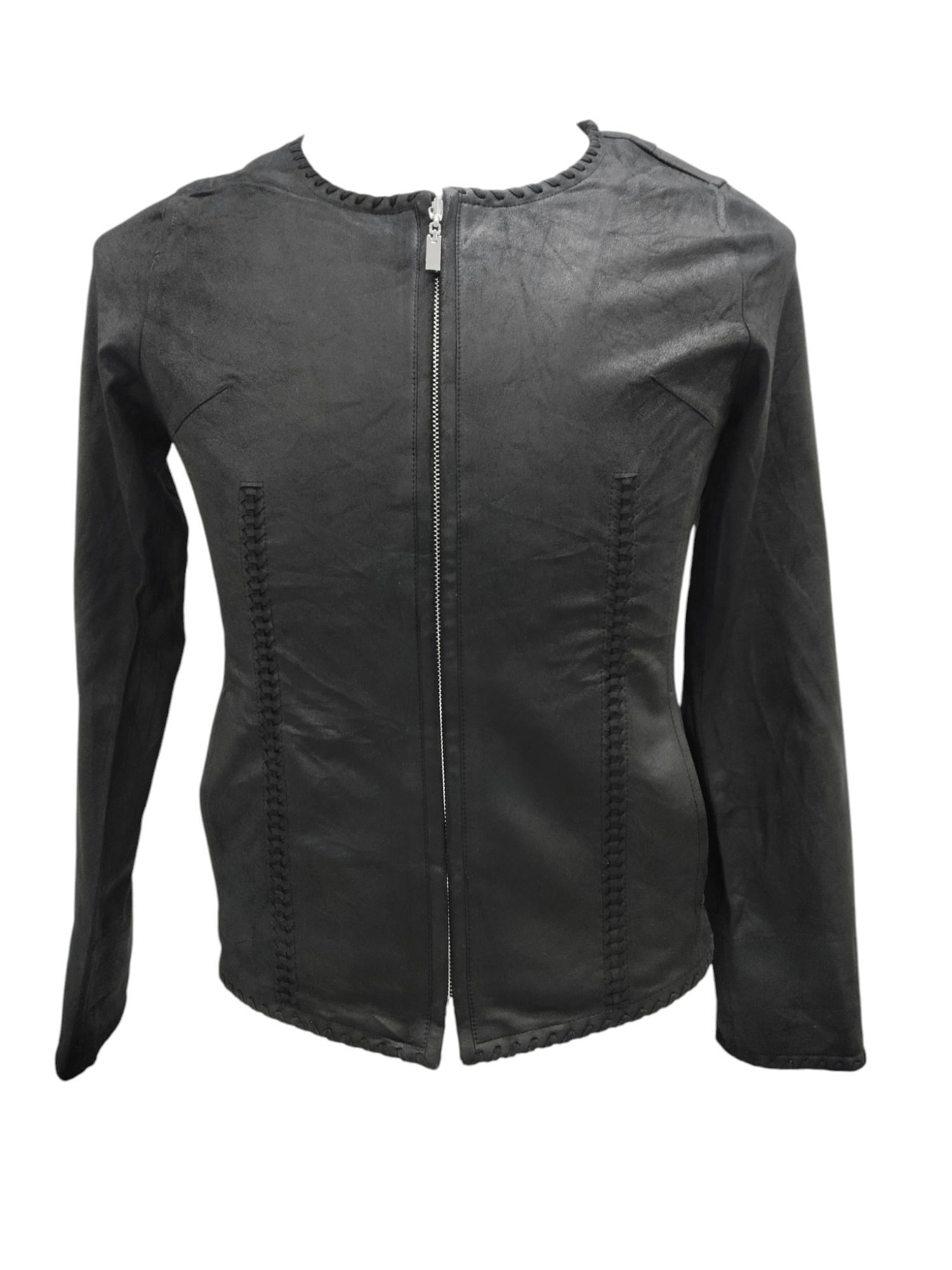 Balmain Rare! Balmain Leather Jackets Nice Design! Size S / US 4 / IT 40 - 1 Thumbnail