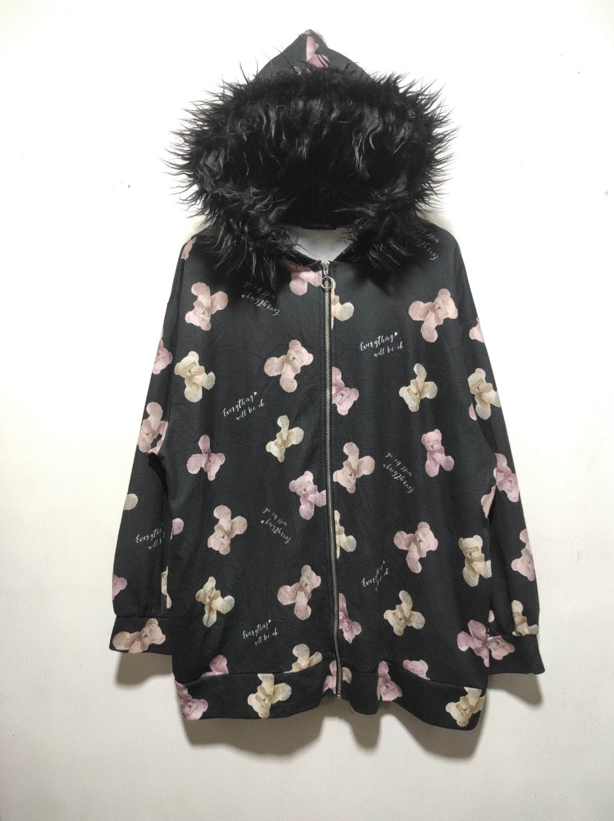 Japanese Brand Plymtone fullprint zip fur hoodie ifsix LGB style Size US XL / EU 56 / 4 - 2 Thumbnail