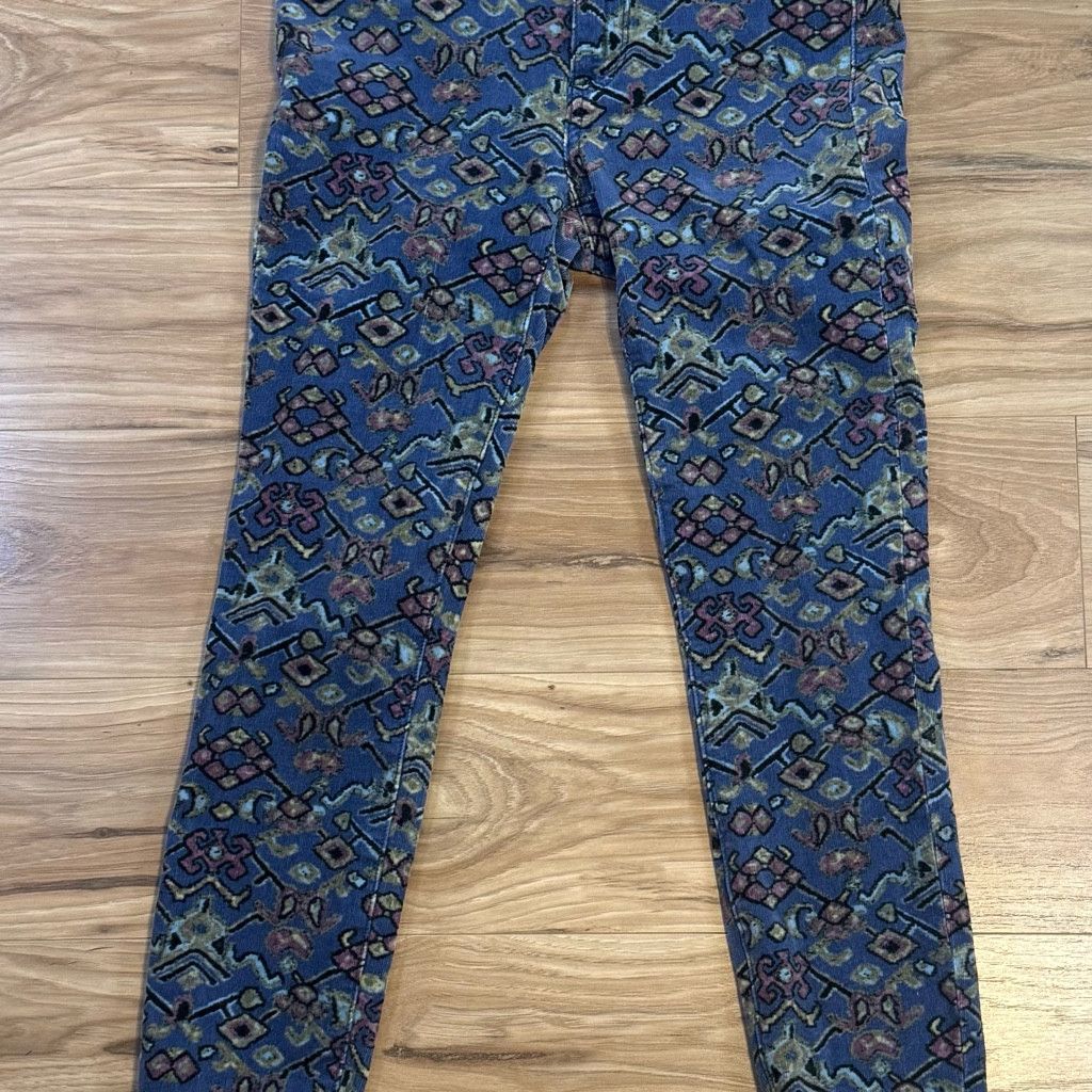 Other Pilcro Women’s Skinny Jeans Boho Print Size 26 Size 27" / US 4 / IT 40 - 6 Thumbnail