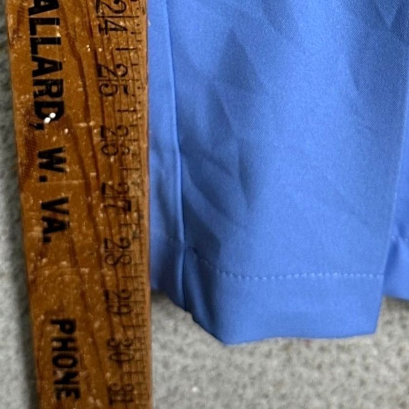 Adidas Adidas Golf Pants Mens Light Blue Chino Flat Front Performance Straight 32X30 Size US 32 / EU 48 - 6 Thumbnail