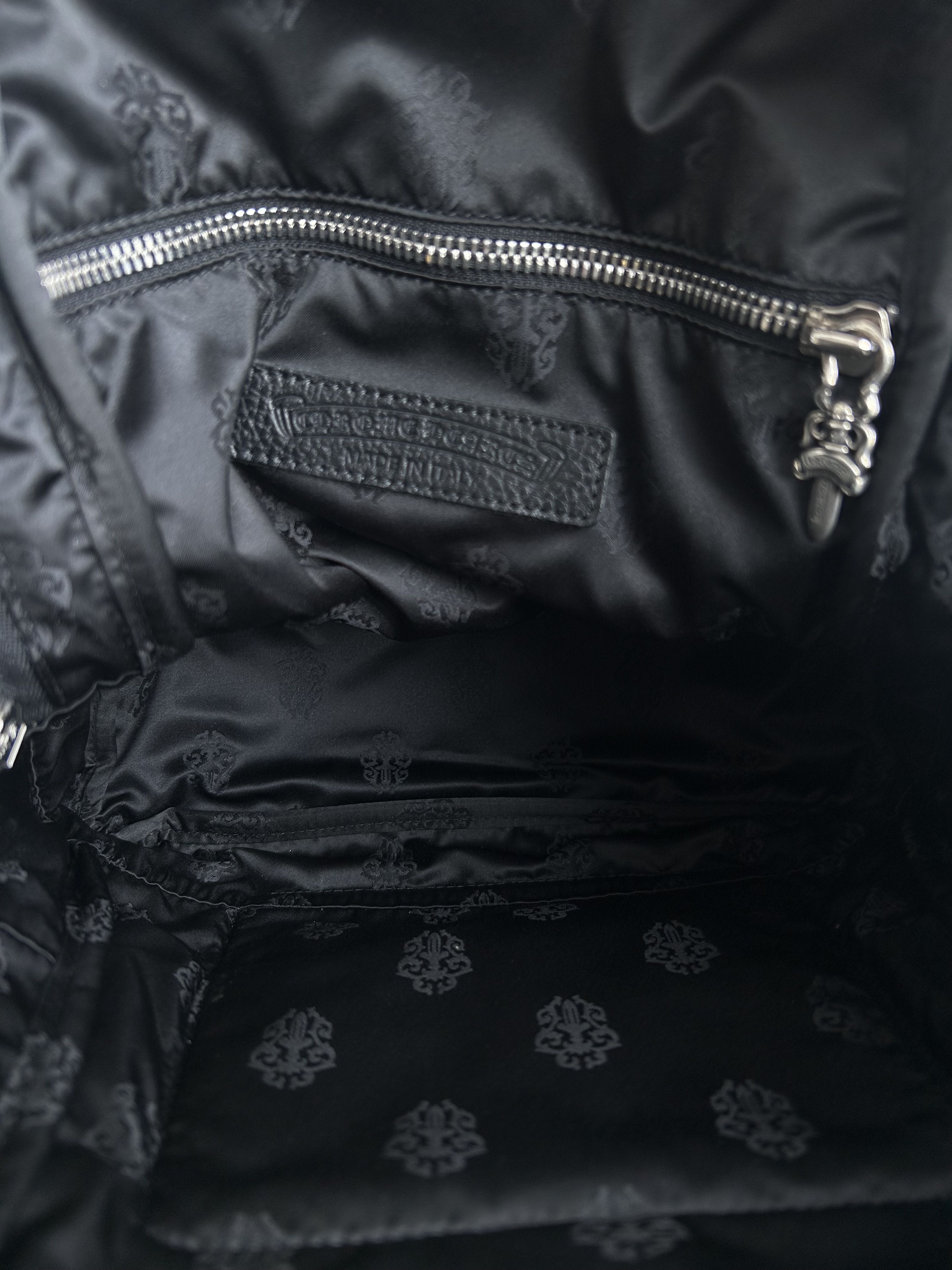 Chrome Hearts Chrome Hearts Black Stencil 7th Grade Nylon Mini Backpack Size ONE SIZE - 6 Thumbnail