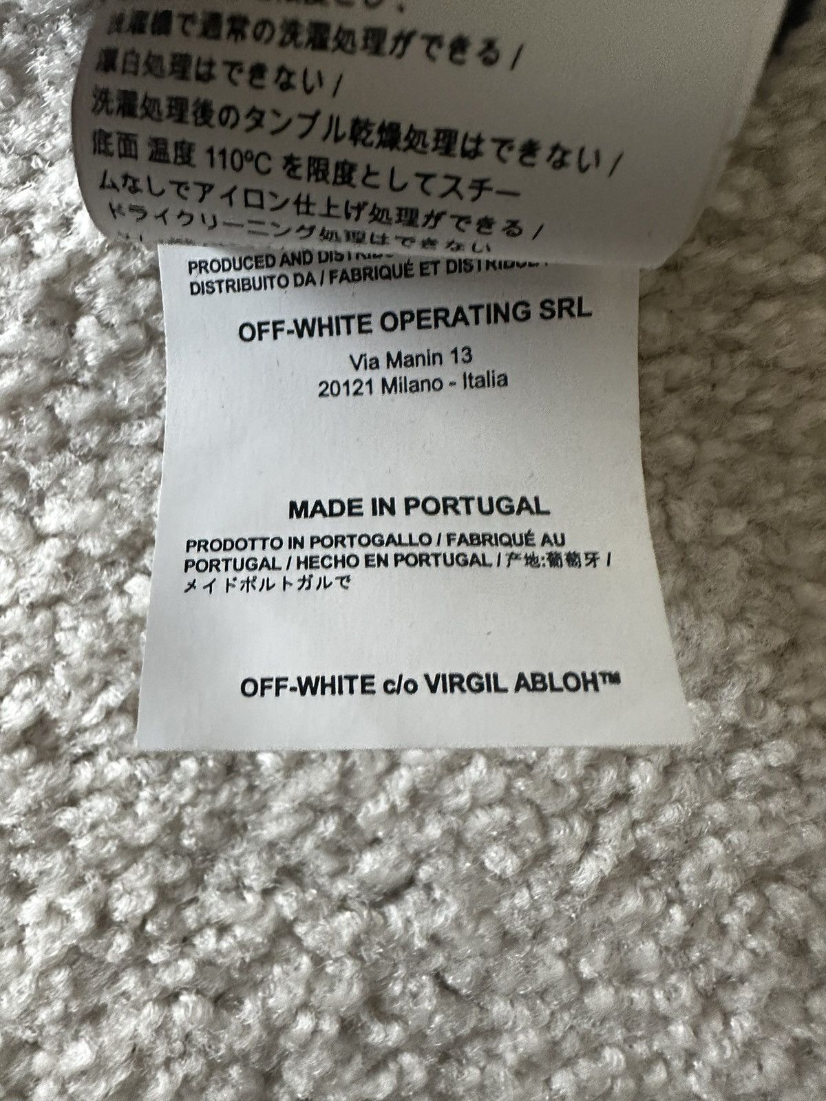 Off-White × Virgil Abloh OFF-WHITE KIDMOGRAPH TEE Size US M / EU 48-50 / 2 - 7 Thumbnail