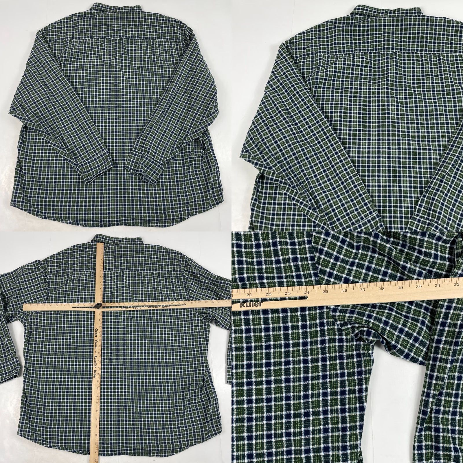 Pendleton Pendleton Shirt Men XL Green Blue Varsity Long Sleeve Button-Down Plaid Shirt Size US XL / EU 56 / 4 - 8 Thumbnail