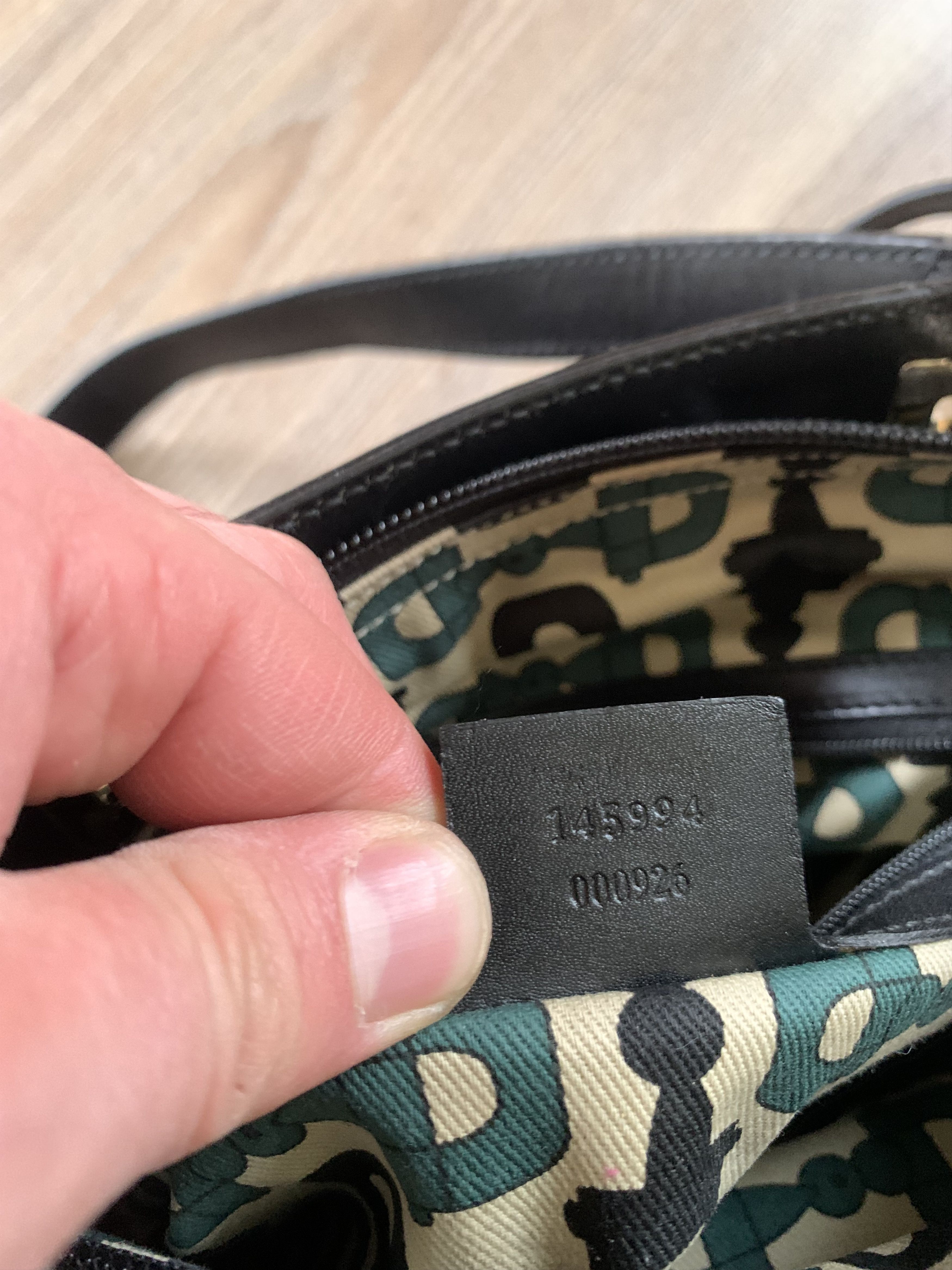 Gucci Vintage Gucci Guccissima Monogram Black Leather Handbag Size ONE SIZE - 15 Thumbnail