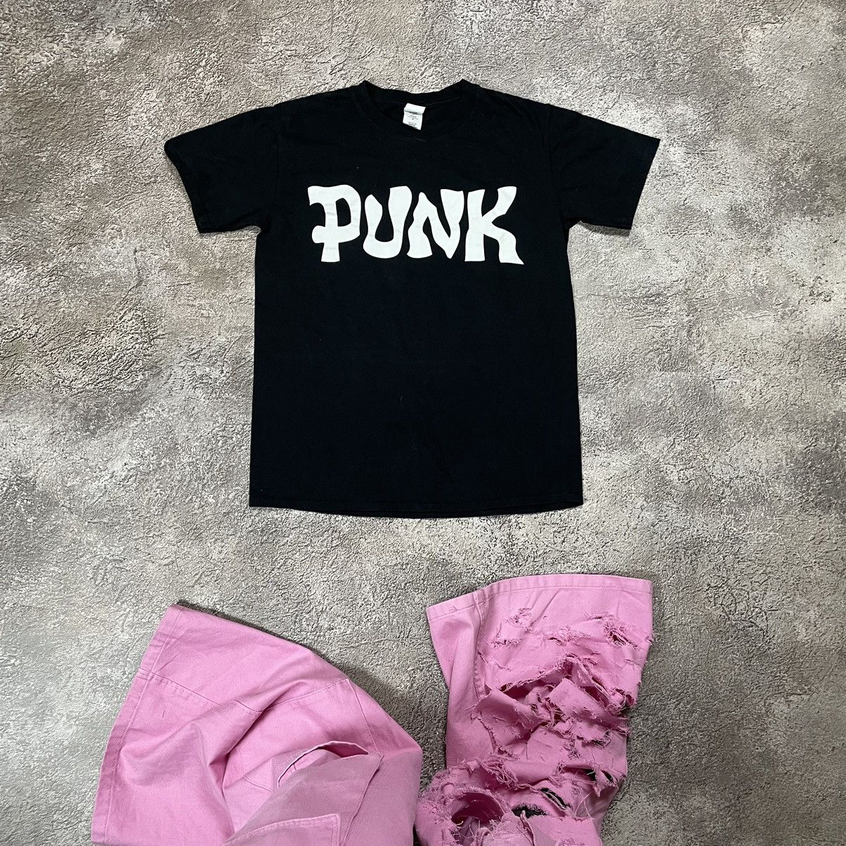 Vintage Vintage Y2K ADULT “ PUNK GOTH CENTER LOGO “ FUNNY BuyTee Size US M / EU 48-50 / 2 - 1 Thumbnail