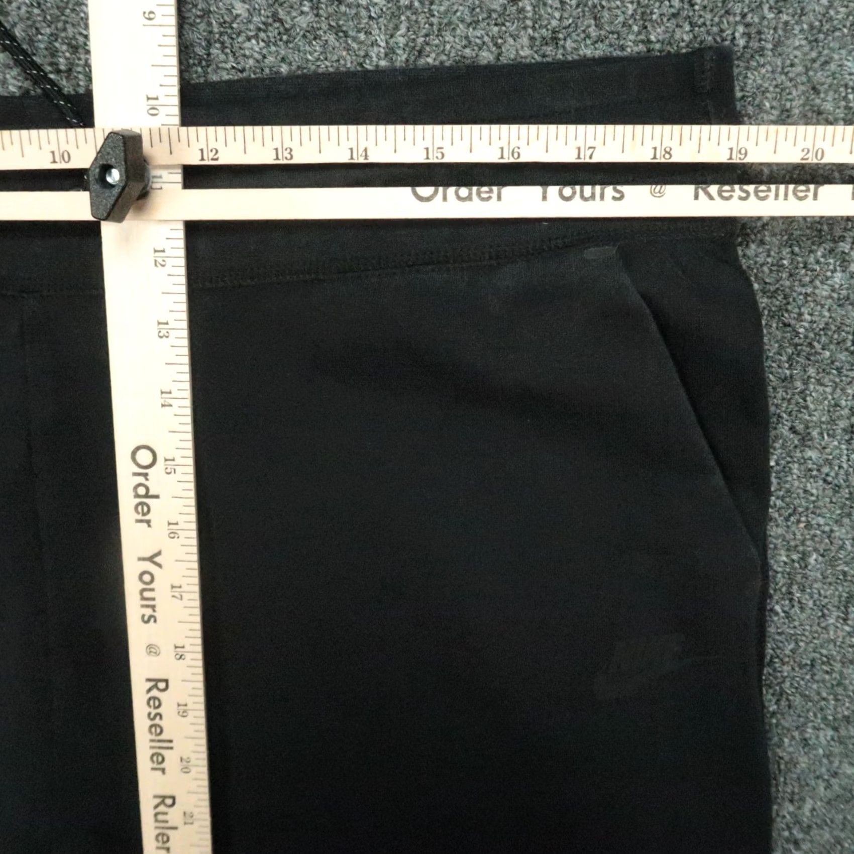 Nike Nike Pants Womens XL Black Tech Fleece Jogger Zip Pocket Athletic Size 40" / US 18 - 6 Thumbnail