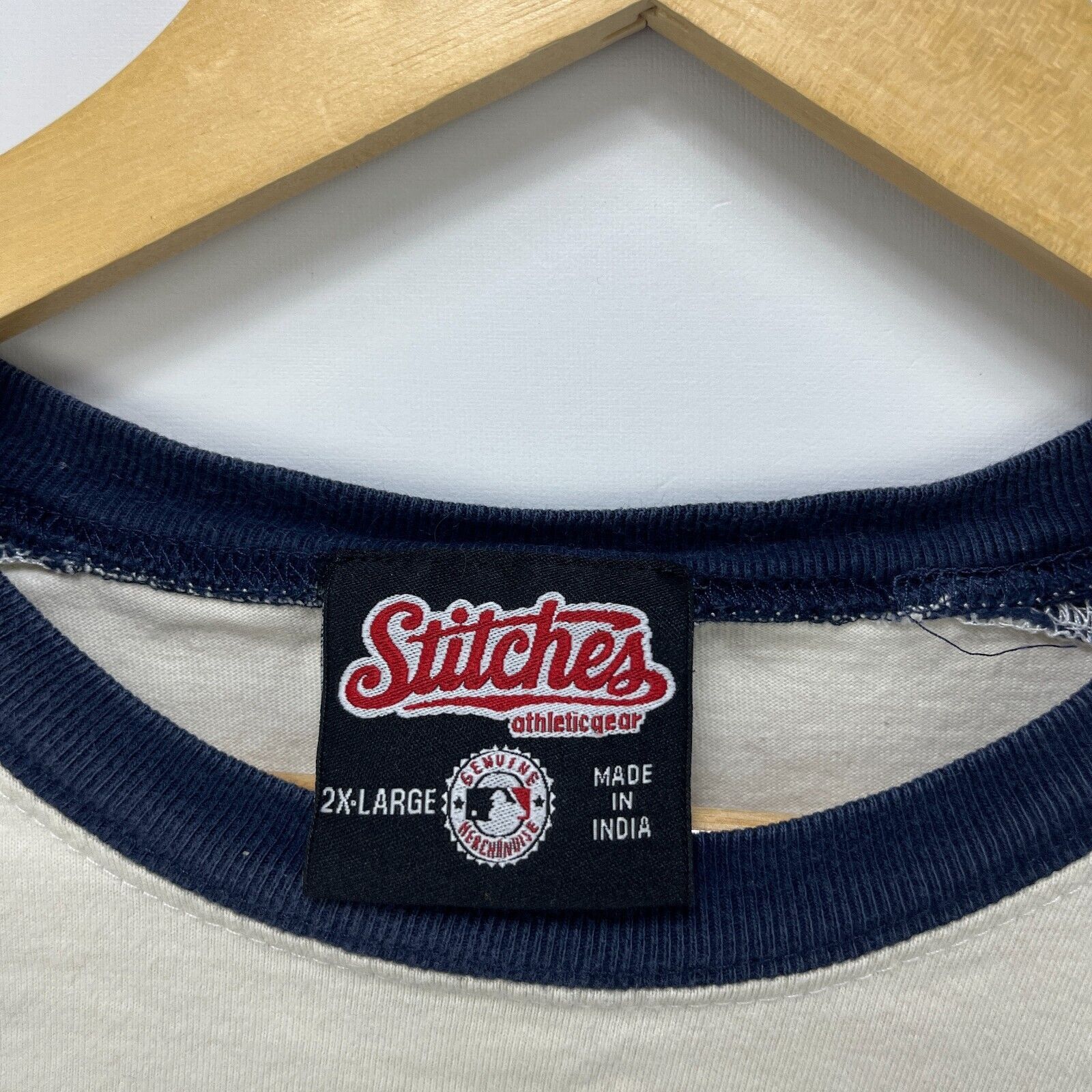 New York Yankees × Vintage Vintage New York Yankees Y2K 3/4 Sleeve T-Shirt 2XL Size US XXL / EU 58 / 5 - 5 Thumbnail