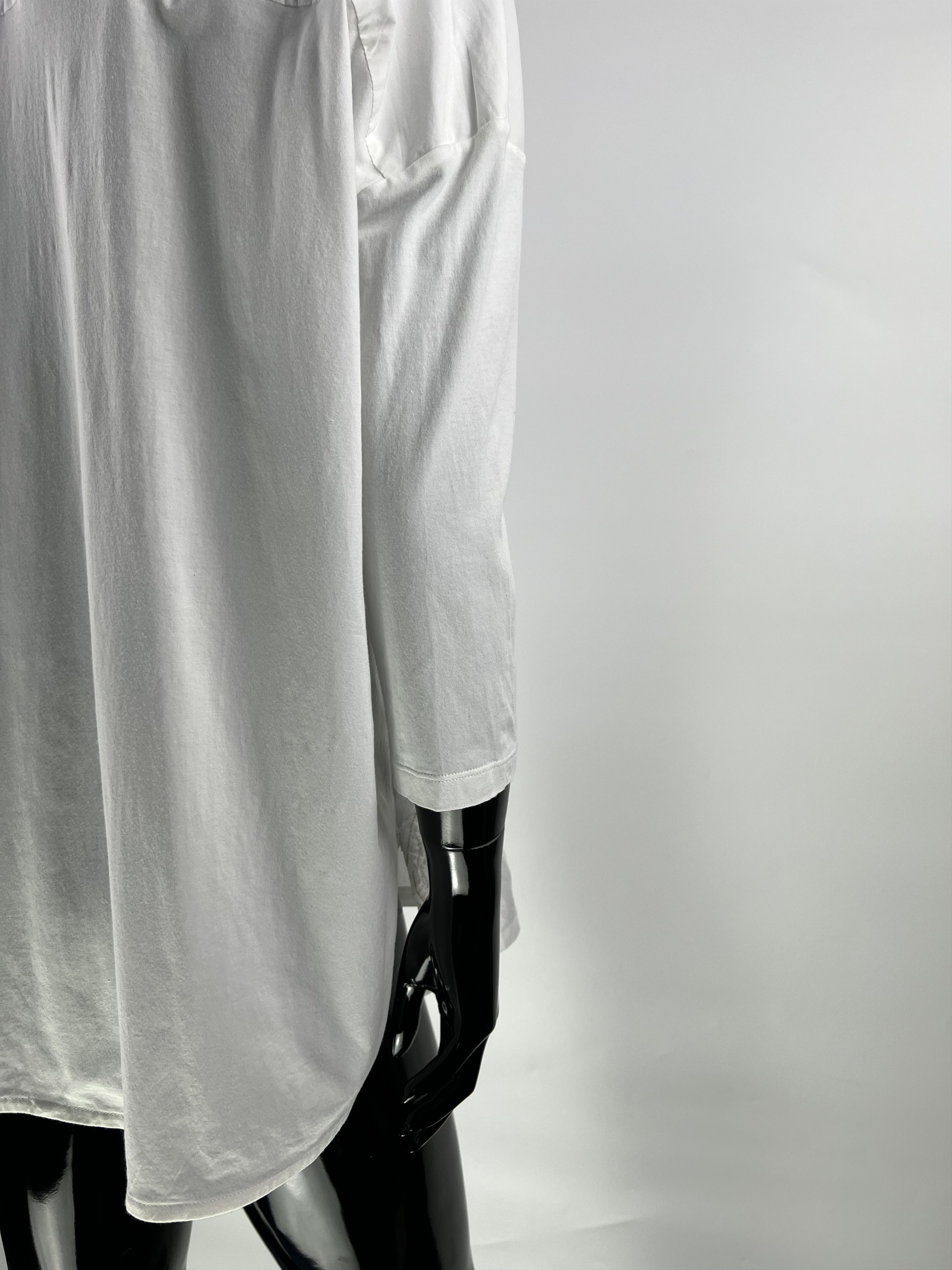 Other Antonelli Firenze White Button Up Shirt Blouse Size US 12 Size L / US 10 / IT 46 - 4 Thumbnail