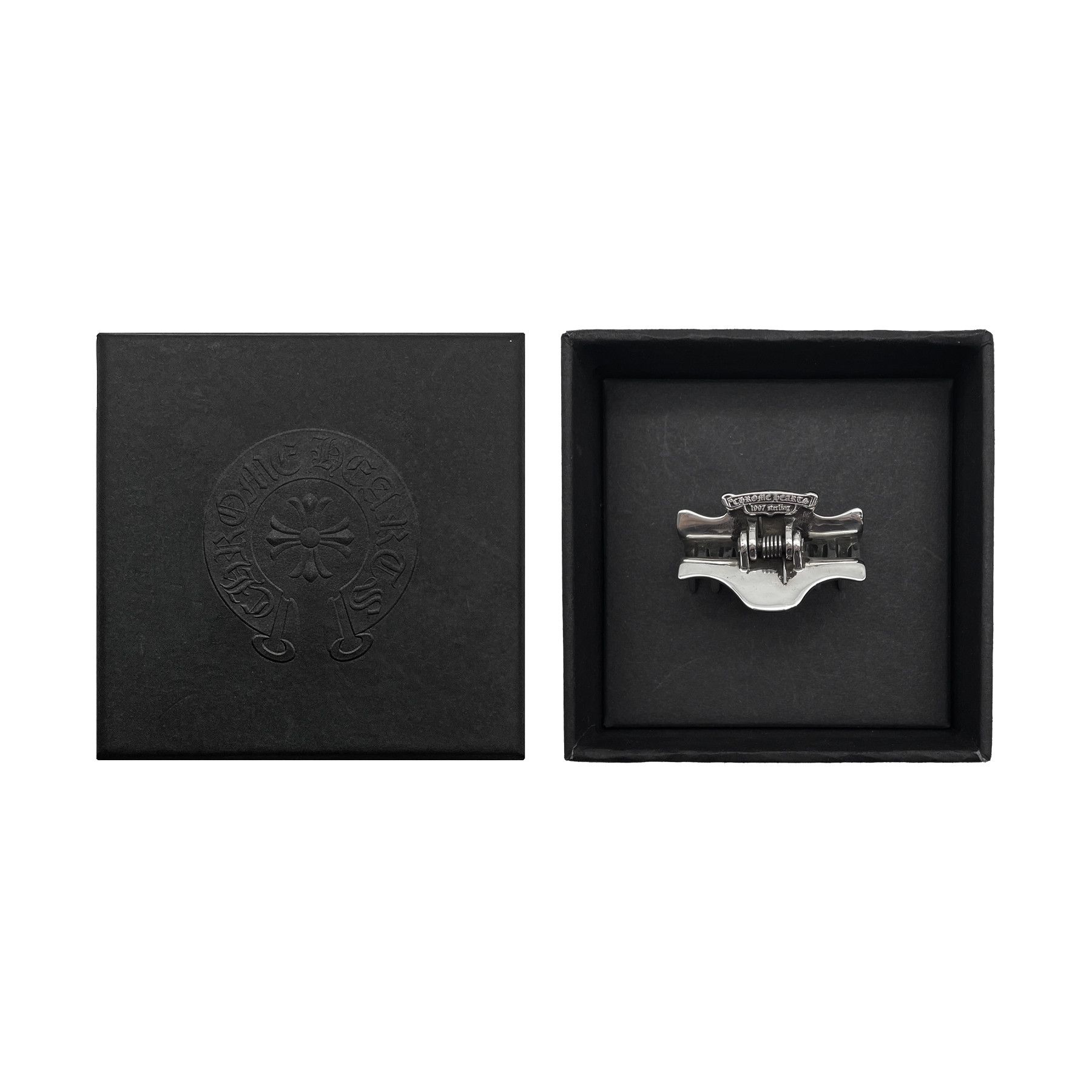 Chrome Hearts Chrome Hearts Silver Cross Hair Clamp Size ONE SIZE - 4 Thumbnail