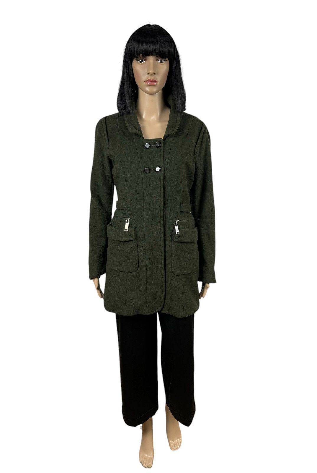 Costume National × Vintage CNC Costume National Wool-Cashmere Coat size 40 Size S / US 4 / IT 40 - 2 Thumbnail