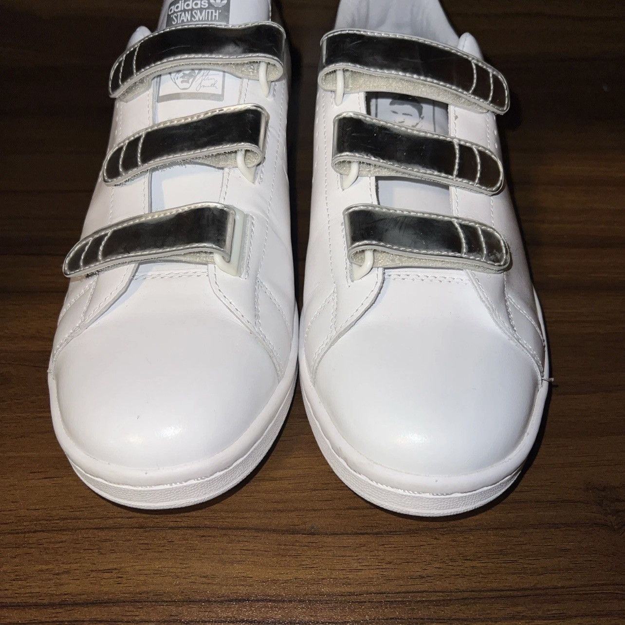 Adidas × Raf Simons FW16 Adidas Raf Simons Stan Smith Comfort White & Silver Size US 9.5 / EU 42-43 - 7 Thumbnail