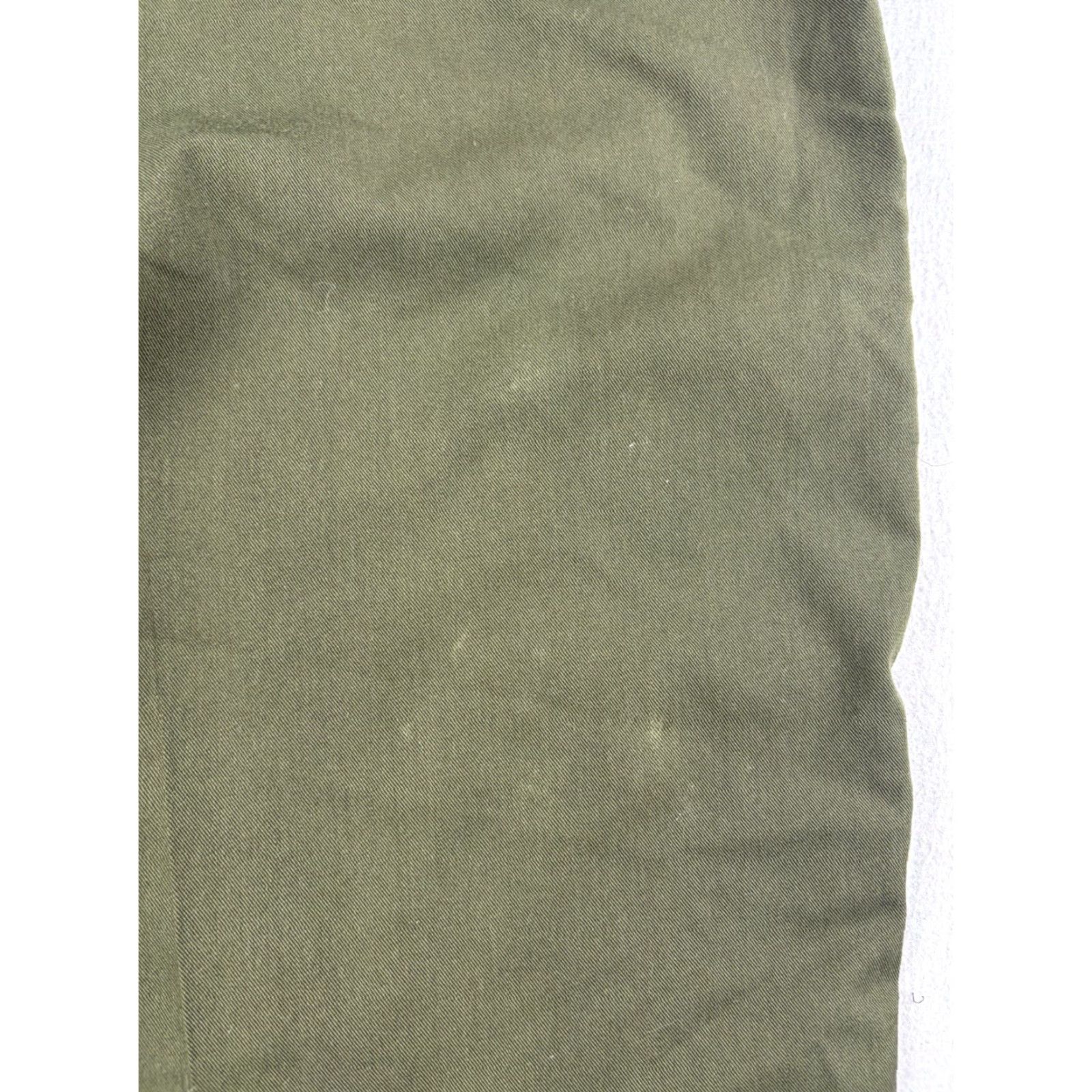 Vintage 5.11 Tactical Pants Men’s Size 32 Green Wool Poly Twill Workwear Cargo Pocket Flat Front Athletic Regular Inseam 37 in Vietnam USA Army Transportation Size US 32 / EU 48 - 5 Thumbnail