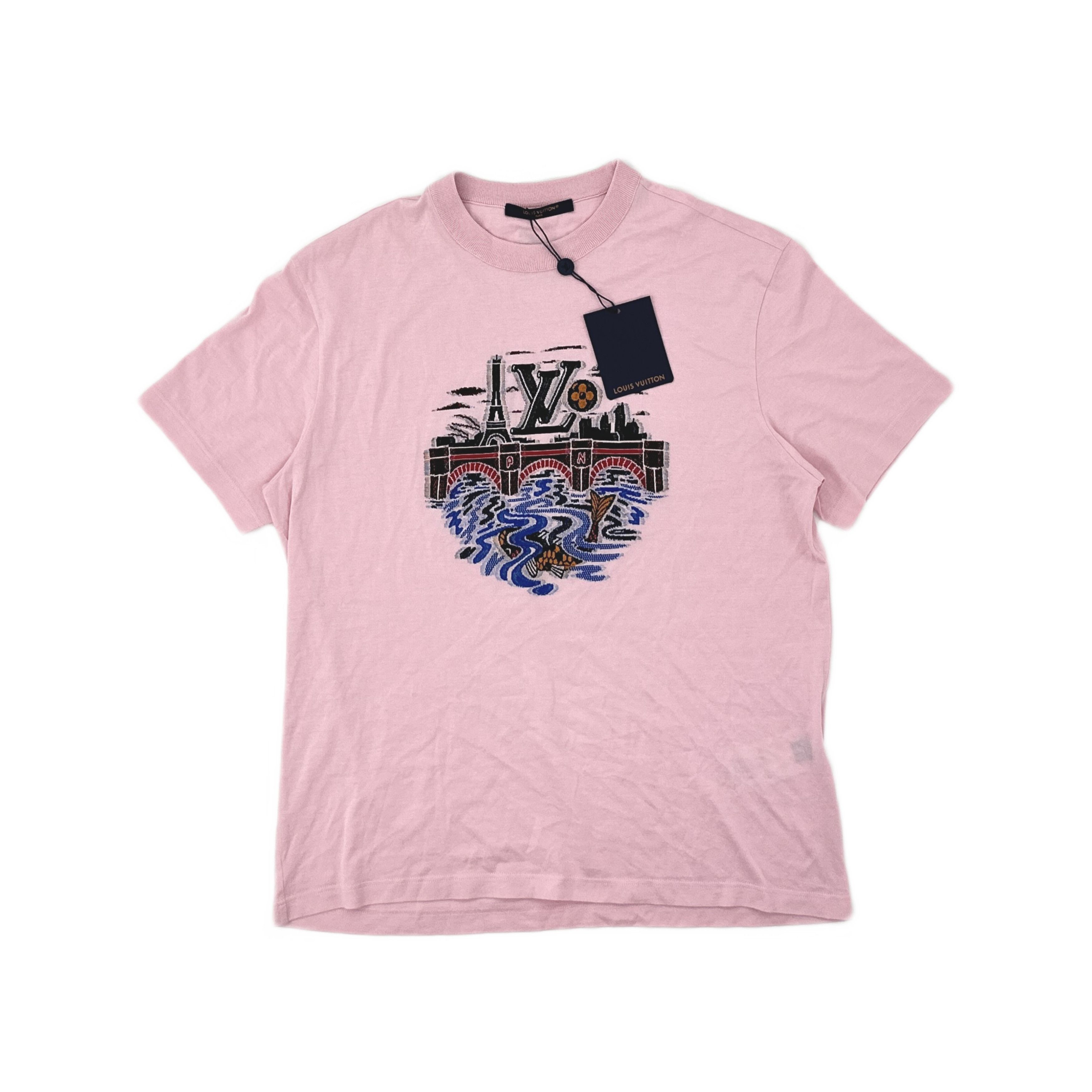 Louis Vuitton Louis Vuitton x Nigo Graphic Print T-Shirt L Size US L / EU 52-54 / 3 - 1 Thumbnail
