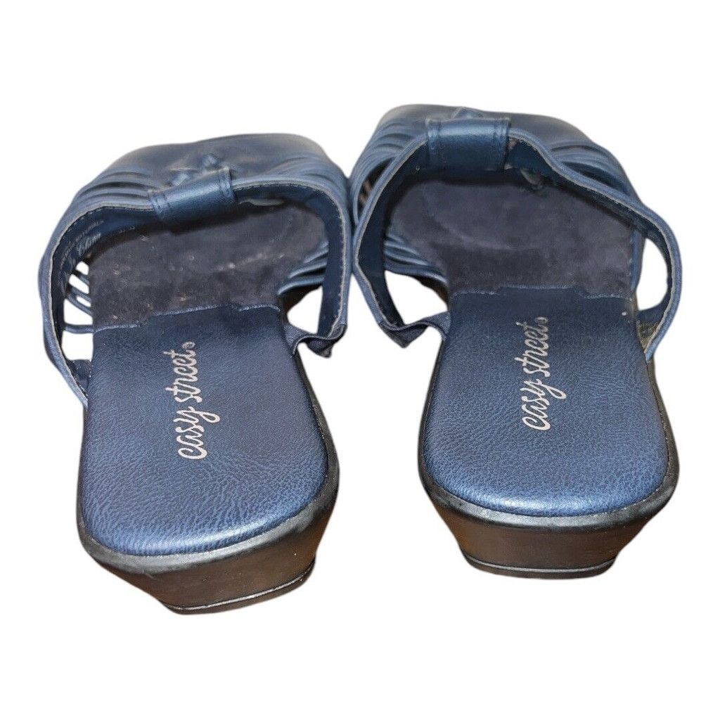 Other Easy Street womens sandals navy blue 8 Size US 8 / IT 38 - 3 Thumbnail