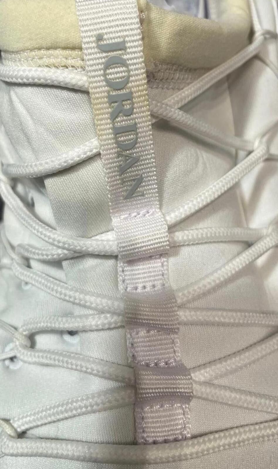 Nike Nike Jordan Shoes Men's 12 White Gray Sneakers Athletic Size US 12 / EU 45 - 5 Thumbnail