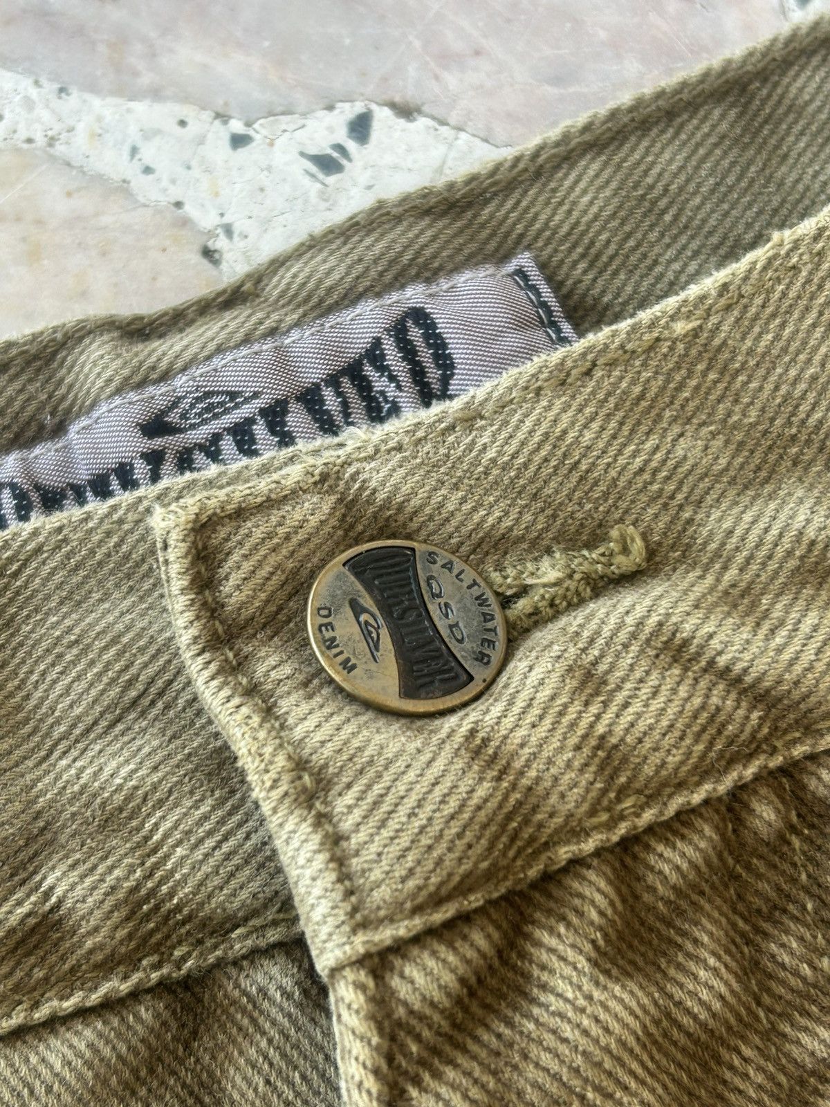 Quiksilver Quiksilver QSD Brown Short Pants Size US 34 / EU 50 - 6 Thumbnail