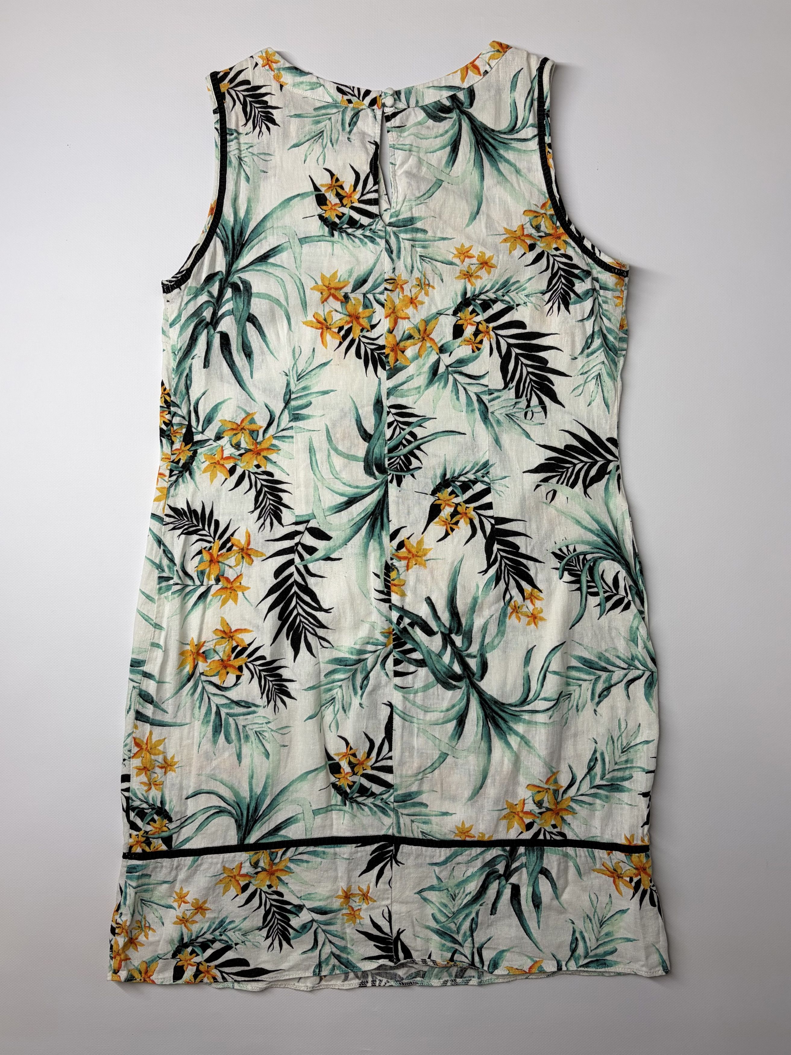 Vintage Vintage Printed Midi Dress Size L / US 10 / IT 46 - 5 Thumbnail