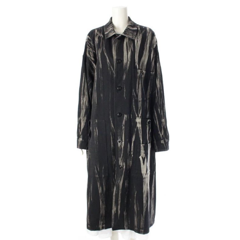 Y's Y's 20-21 aw ink coat Size US M / EU 48-50 / 2 - 1 Thumbnail