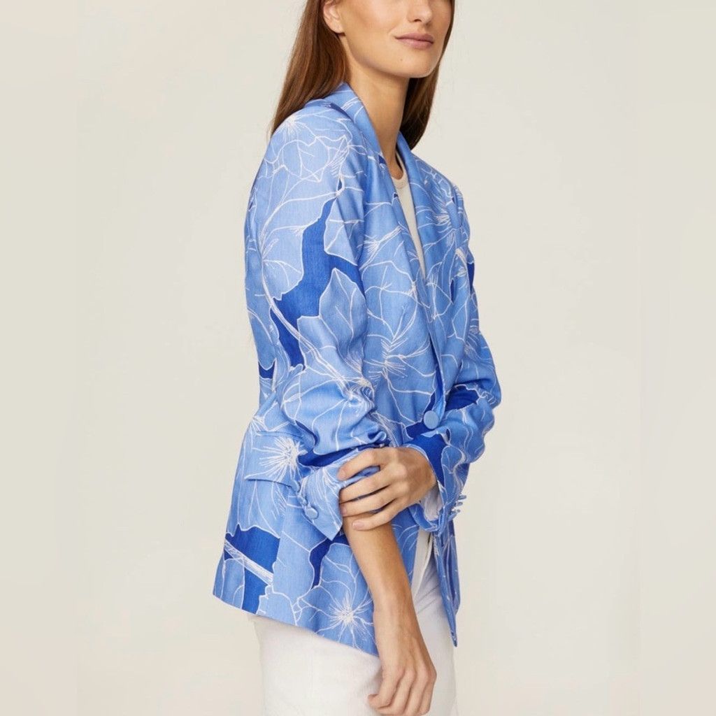 MILLY Milly Avery Waterlily Blazer Size S / US 4 / IT 40 - 4 Thumbnail