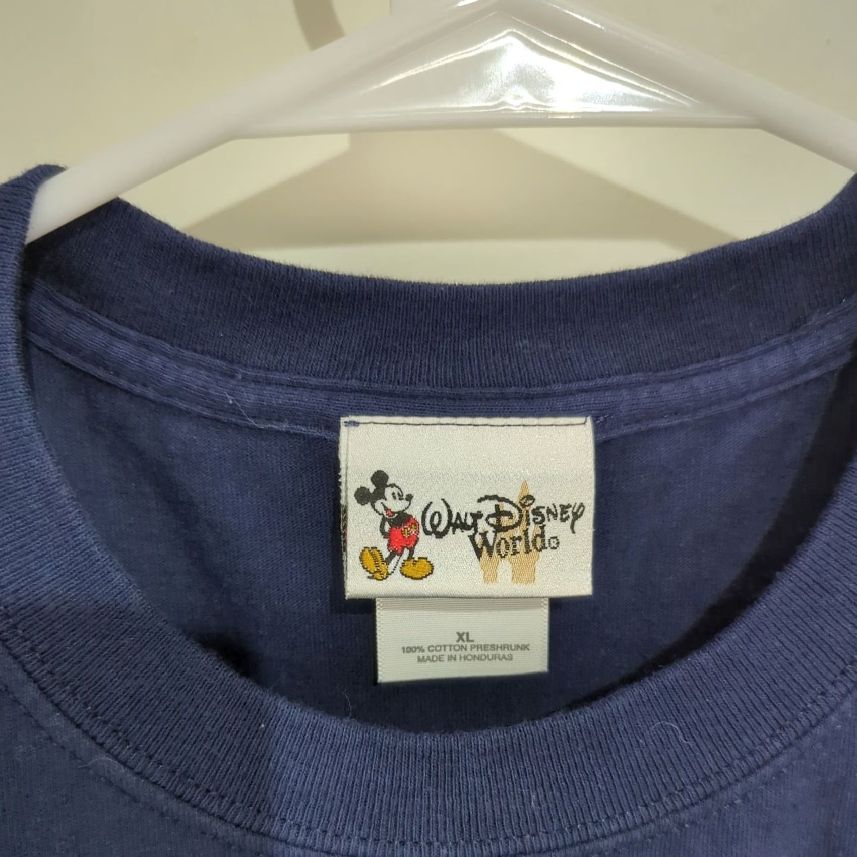 Disney Walt Disney World USA Constitution Preamble T Shirt Mickey We The People Disney Logo Blue Cotton T-Shirt Men XL Adult Regular Short Sleeve Size US XL / EU 56 / 4 - 2 Thumbnail