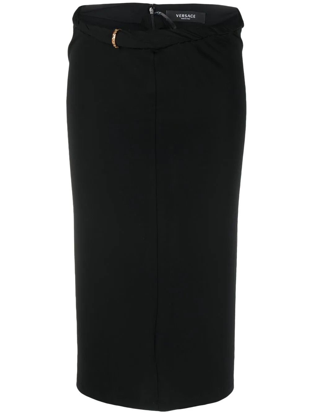 o1y0226 Midi Skirt in Black