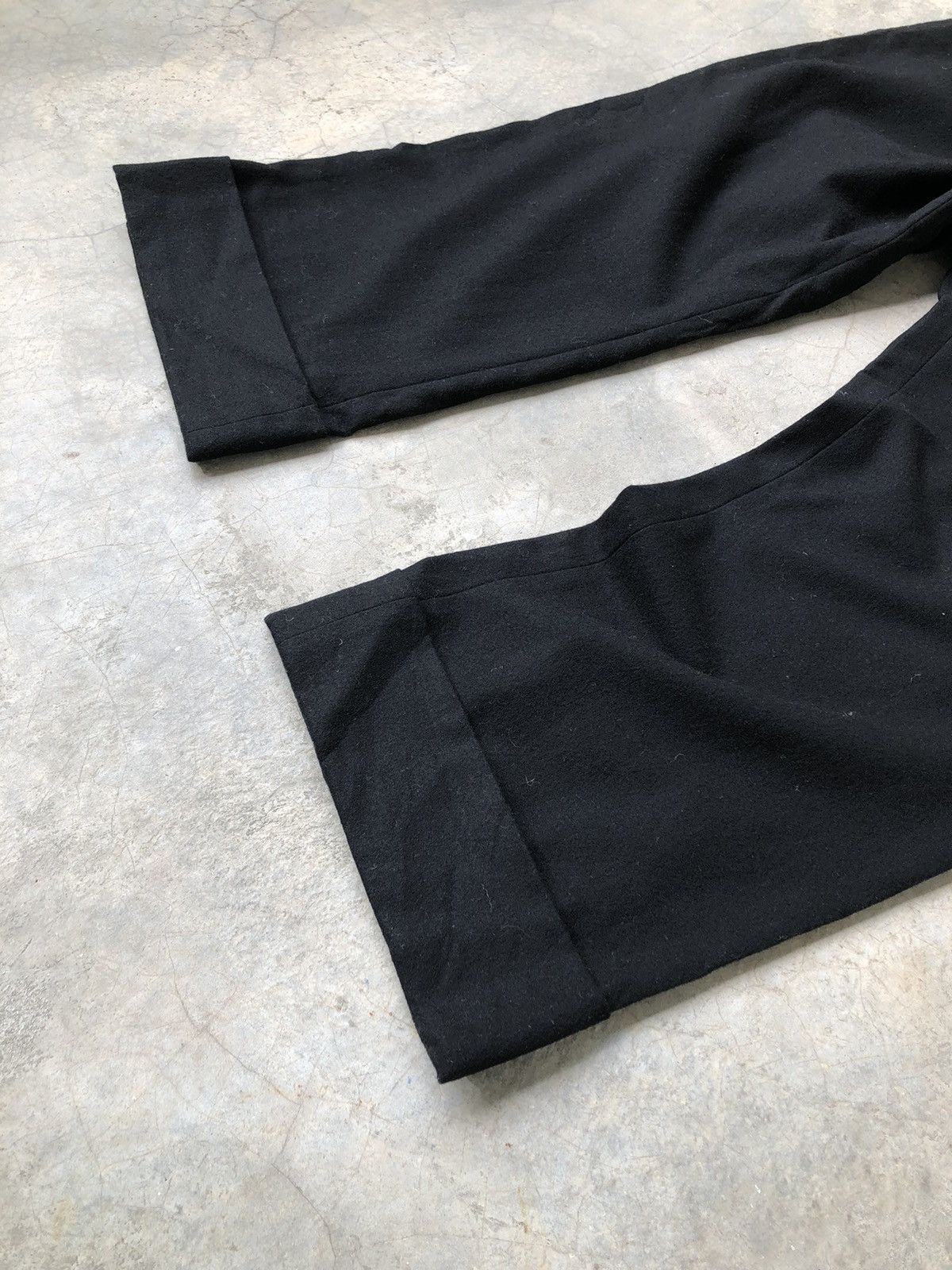 Yohji Yamamoto Yohji Yamamoto Y’s Wool Cropped 3 Quarter Fold Wool Pant Size US 30 / EU 46 - 7 Thumbnail