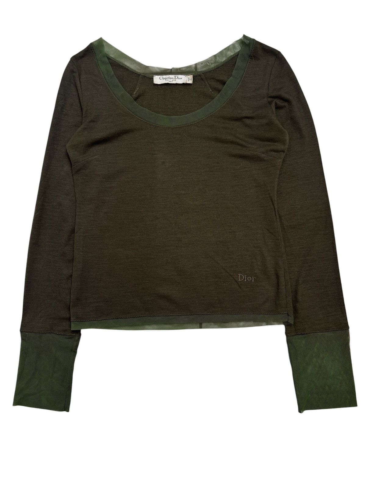 Dior AW06 John Galliano Archive Long Sleeve Top | Grailed