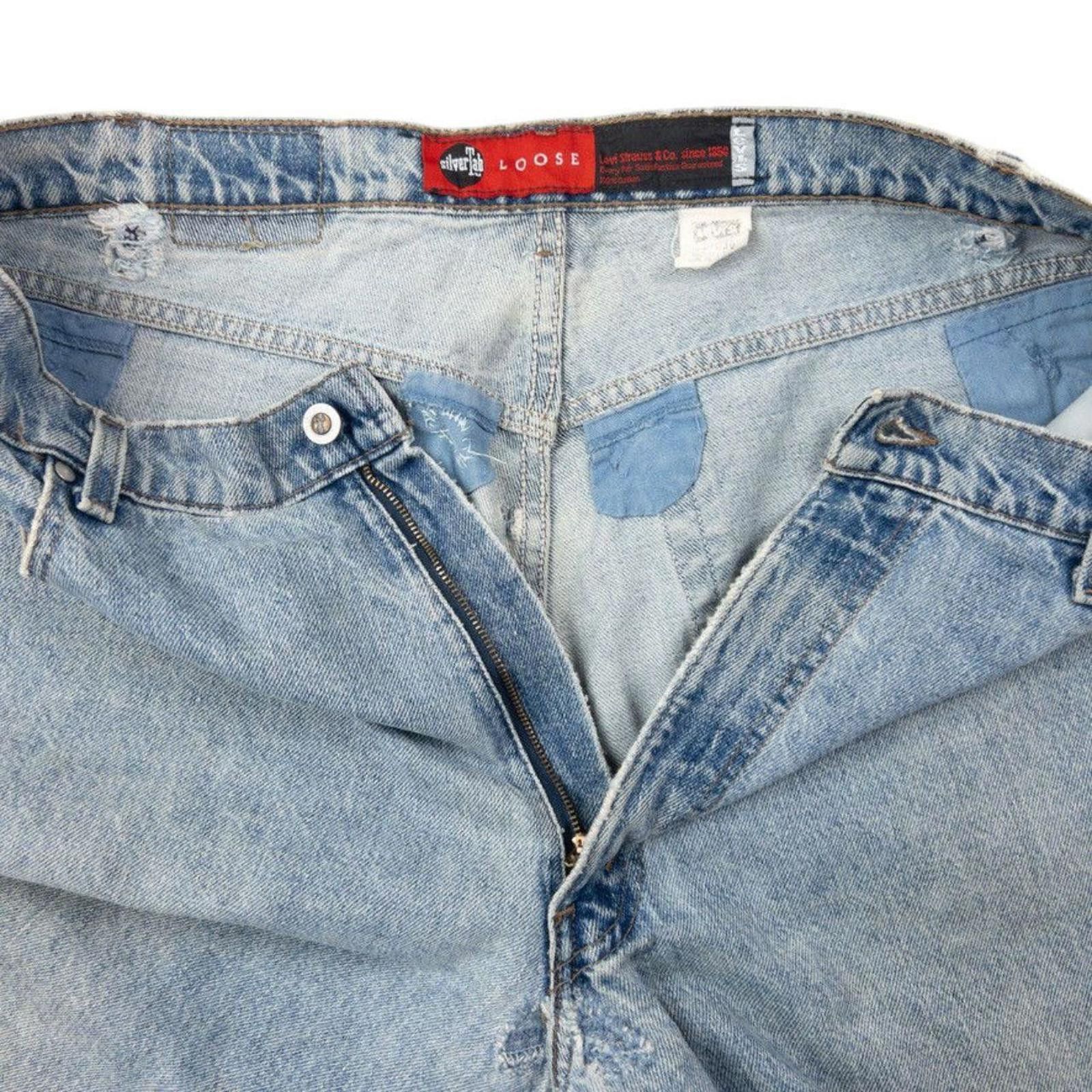 Levi's Vintage Levi's Silver Tab Loose Denim Jeans Size W38 Size US 38 / EU 54 - 5 Thumbnail