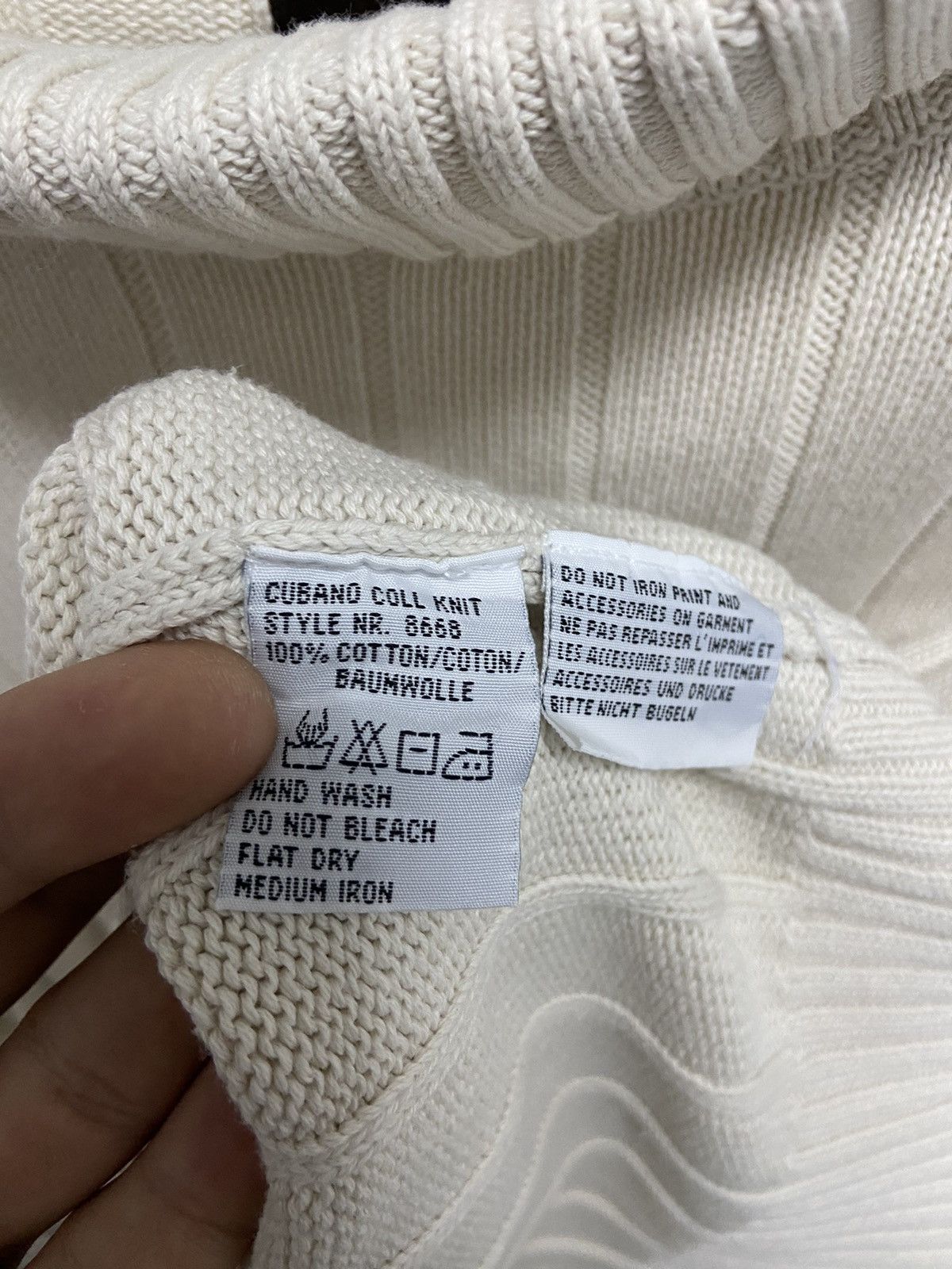 G-Star × Vintage G-Star Vintage Knitted High Throat Turtle Neck Size US XL / EU 56 / 4 - 5 Thumbnail