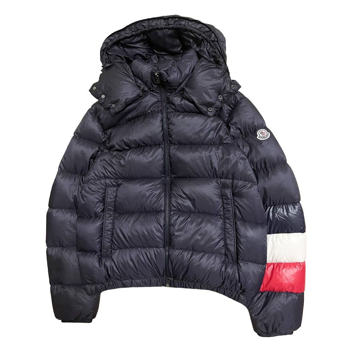 image of Moncler Willm Down Jacket in Navy, Men's (Size Medium)