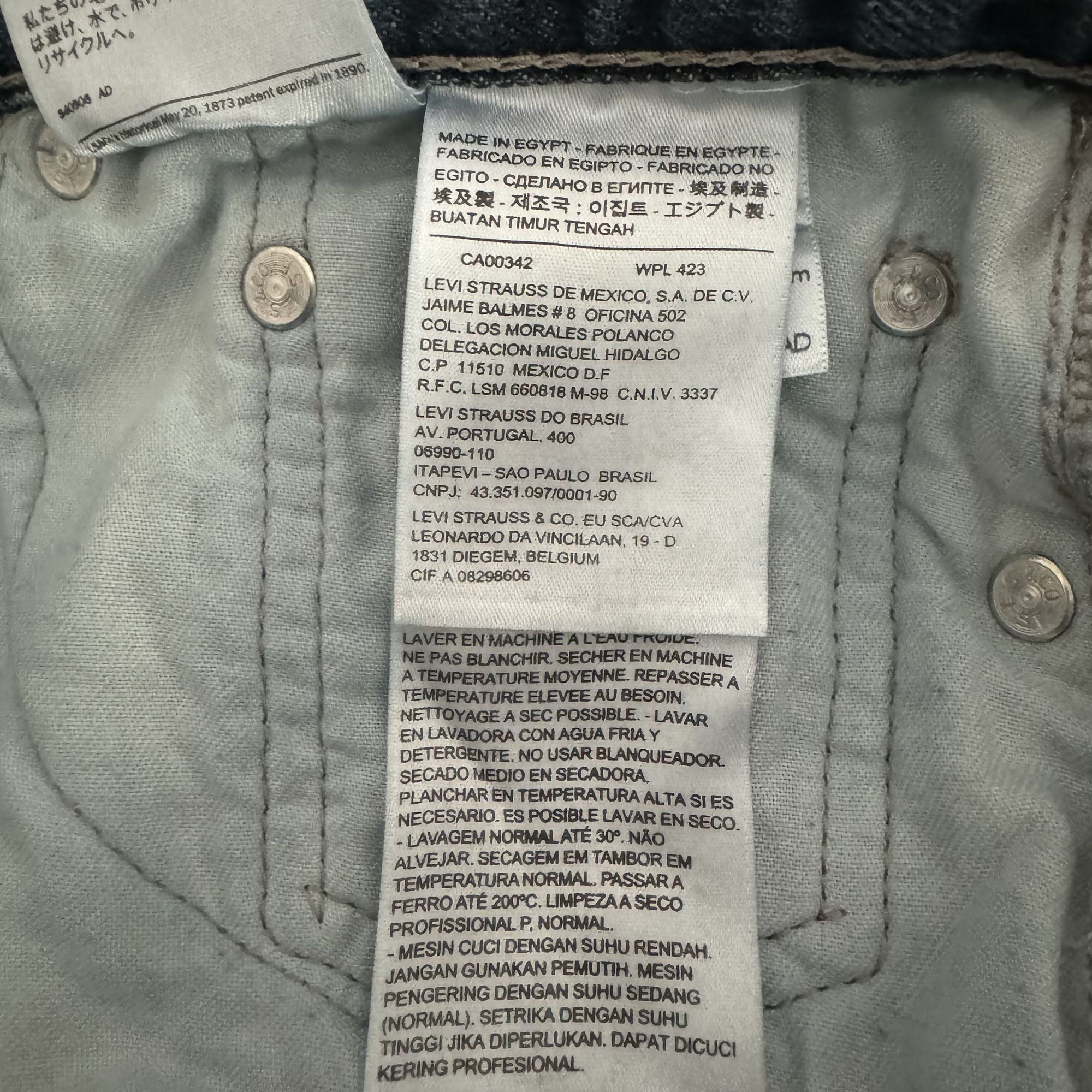Levi's Levi's Strauss 511 Men's Jeans 32 Size US 32 / EU 48 - 7 Thumbnail