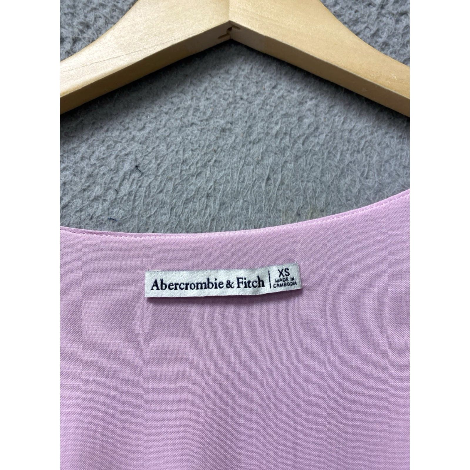 Abercrombie & Fitch Abercrombie & Fitch Crop Top Women XS Pink Sleeveless Scoop Pullover Casual Spring Summer Vintage? No (Vintage: No) Size XS / US 0-2 / IT 36-38 - 3 Thumbnail