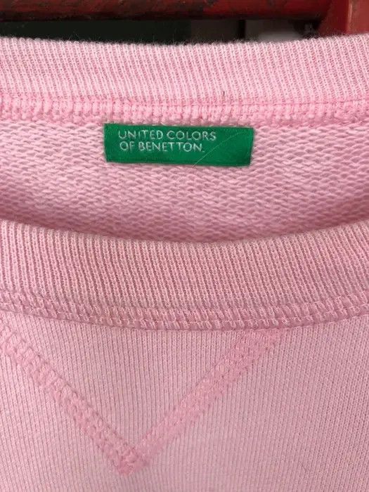 Benetton × United Colors Of Benetton United Colors Of Benetton Spellout Sweatshirt Size S / US 4 / IT 40 - 3 Thumbnail