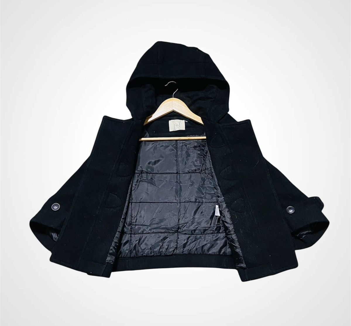 Hysteric Glamour RNA Inc Wool Duffle Coat (Punk Brand) Size M / US 6-8 / IT 42-44 - 2 Thumbnail