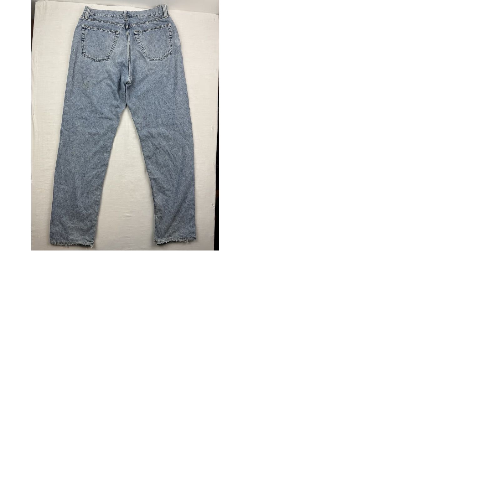 Banana Republic VINTAGE Banana Republic Jeans Men 36x33 Button Fly Lined Flannel Blue 90s USA Outdoor Straight Size US 36 / EU 52 - 12 Thumbnail