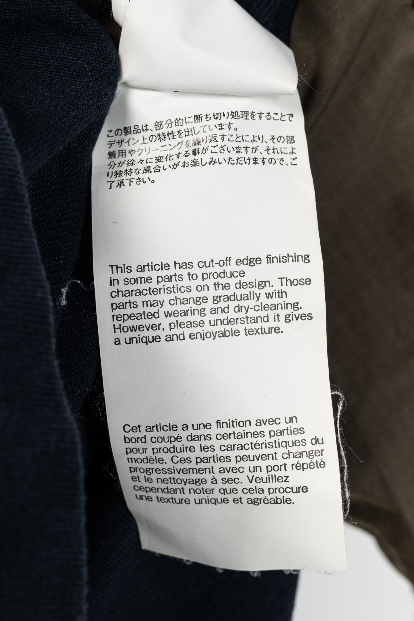 Sacai Sacai Navy Cotton-Jersey Layered T-Shirt Size US M / EU 48-50 / 2 - 11 Thumbnail