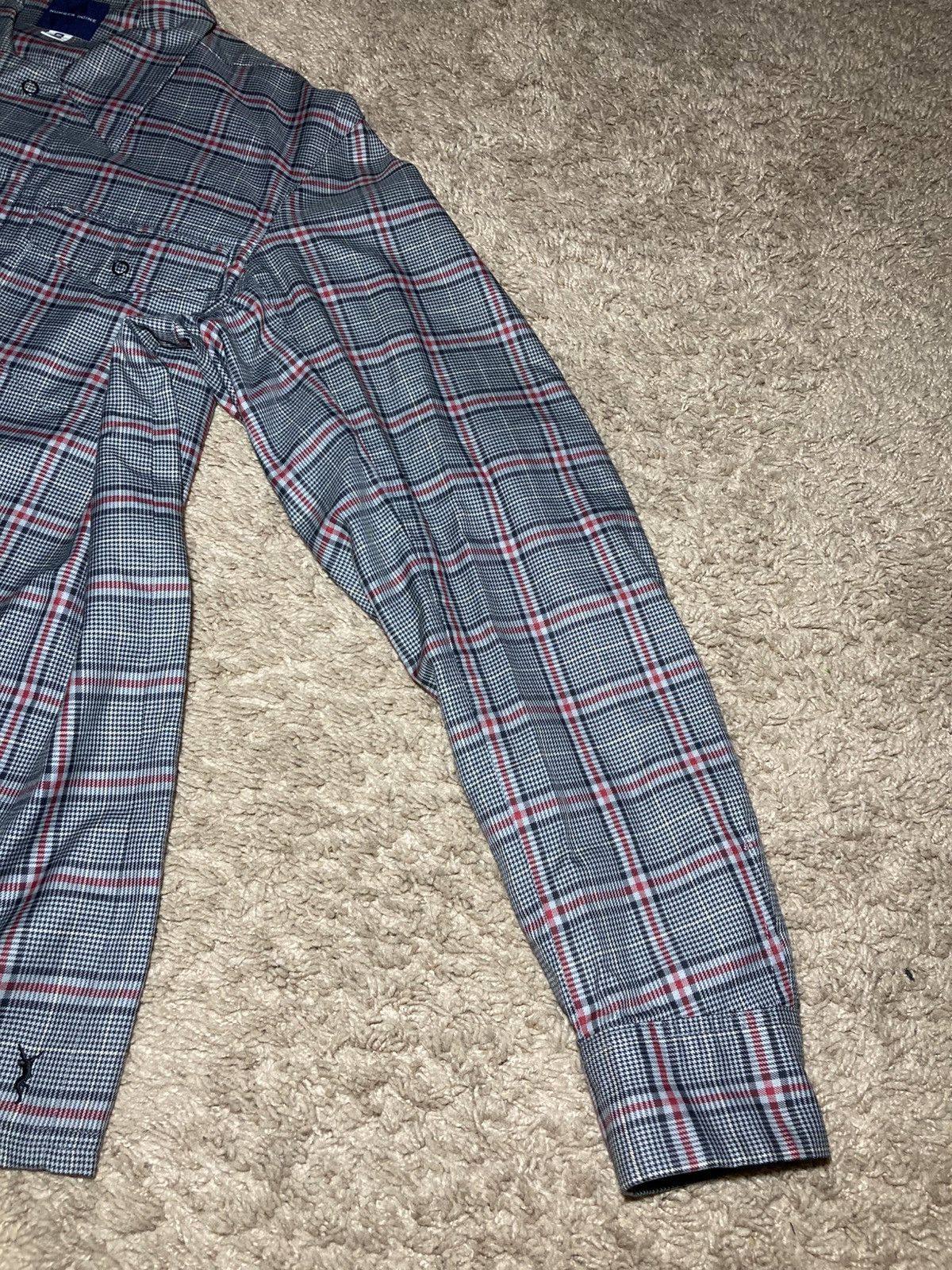 Number (N)ine 1998 Number (N)ine Prince of Wales Shirt Jacket 98 90s Plaid Size US M / EU 48-50 / 2 - 7 Thumbnail