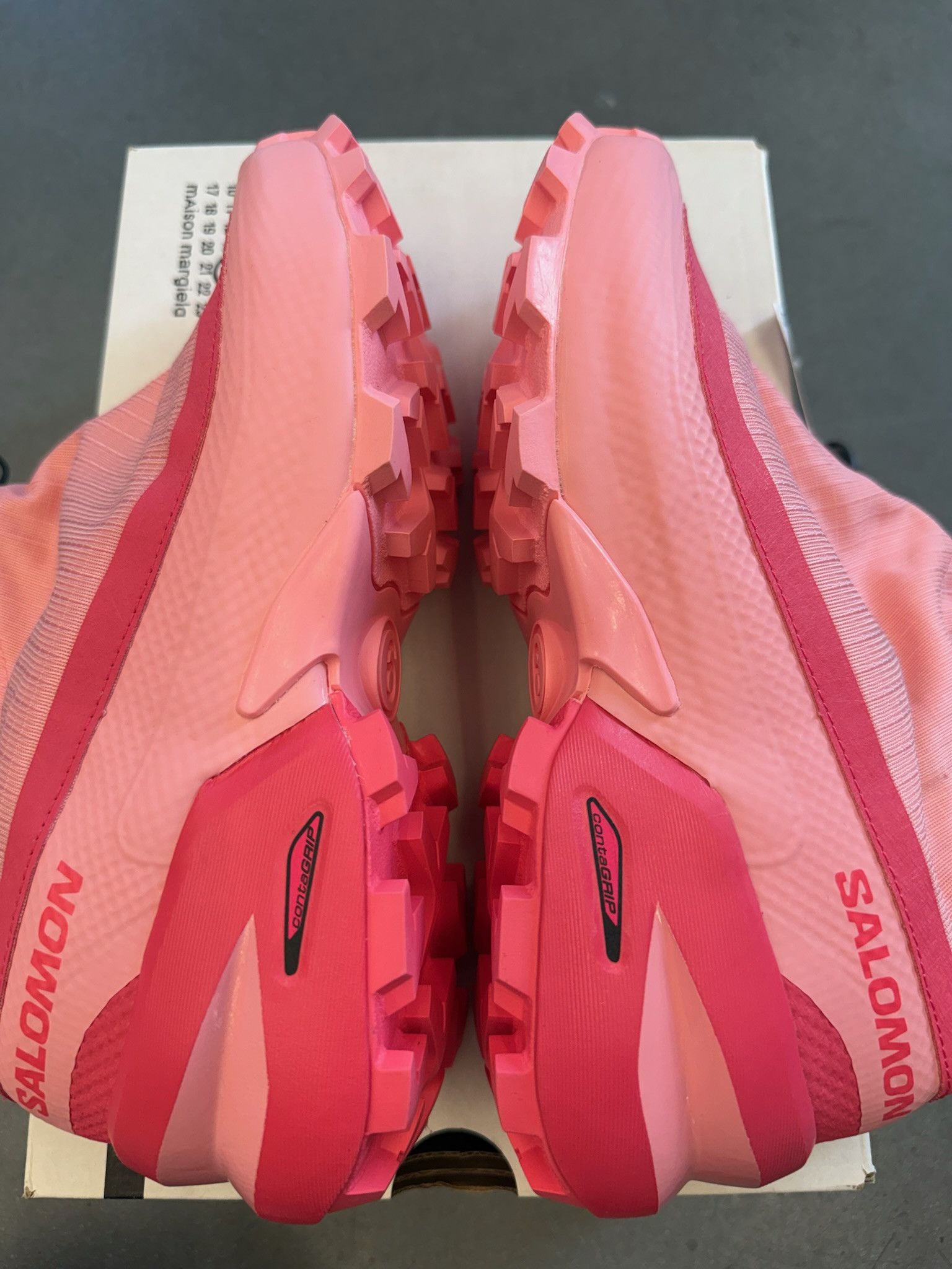 Maison Margiela × Salomon 2024 Salomon Cross Low MM6 Maison Margiela Flamingo Pink Size US 7.5 / IT 37.5 - 4 Thumbnail