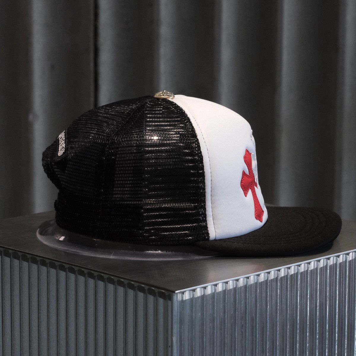Chrome Hearts CHROME HEARTS TRUCKER CAP - CEMETERY PATCHWORK Size ONE SIZE - 4 Thumbnail