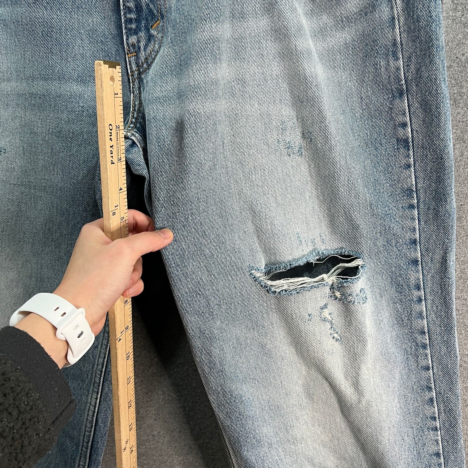 Levi's Levi's Men's 550 RELAXED Jeans W38 L32 Blue Denim Size US 38 / EU 54 - 6 Thumbnail