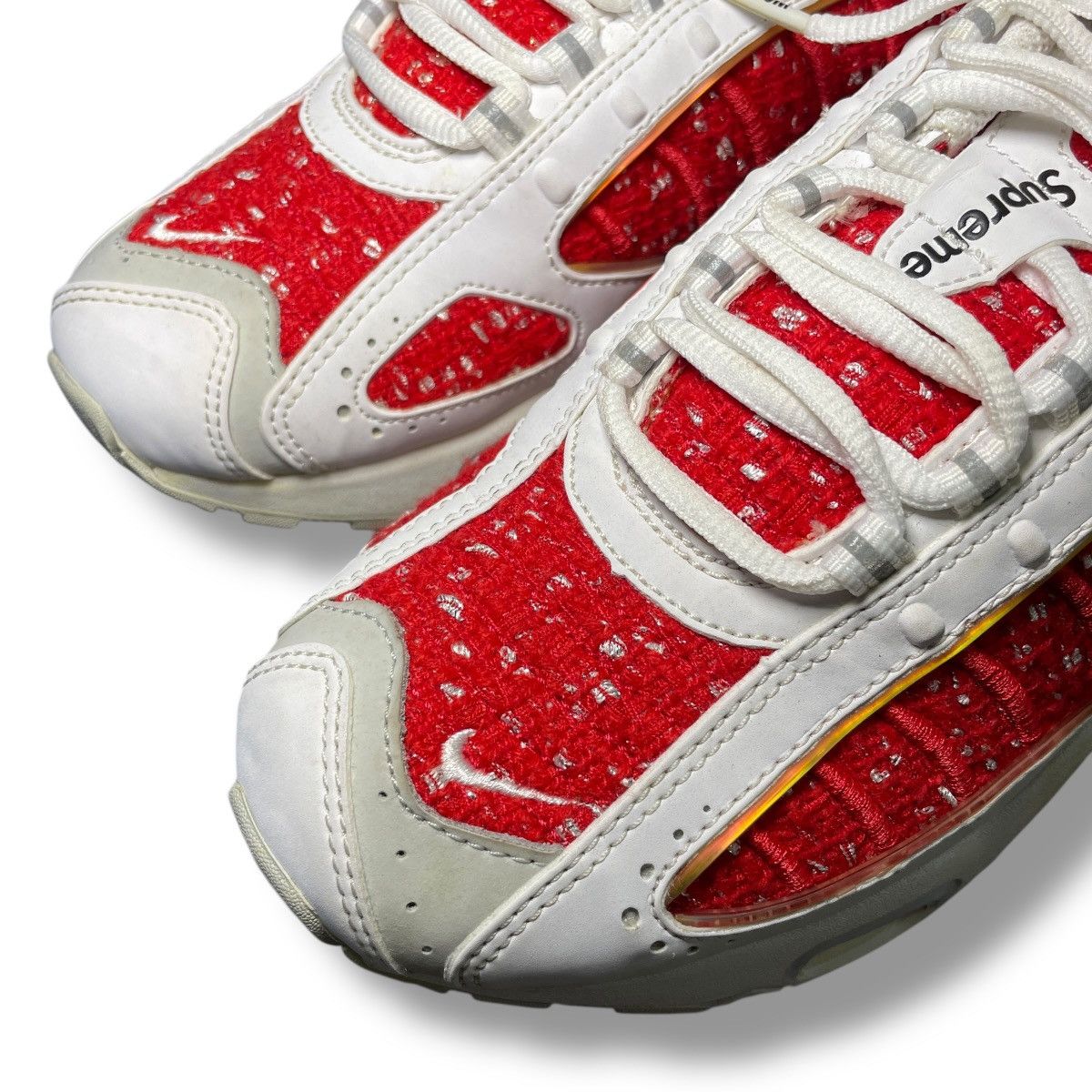 Nike × Supreme Supreme x Nike Air Max 98 Tailwind 4 University Red Sneakers Size US 8 / EU 41 - 4 Thumbnail