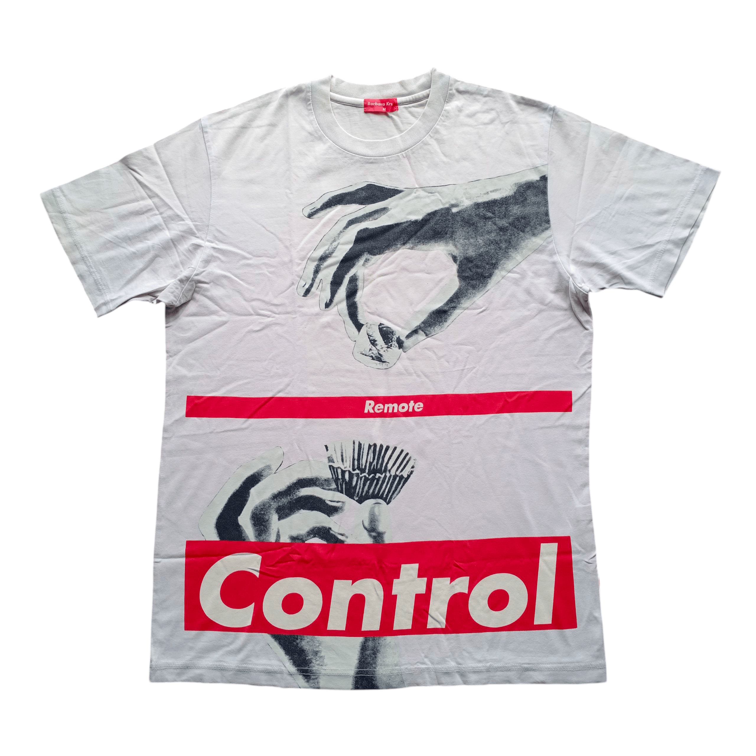 Barbara Kruger Vintage 90s Barbara Kruger Remote Control Pop Art Size US M / EU 48-50 / 2 - 1 Thumbnail