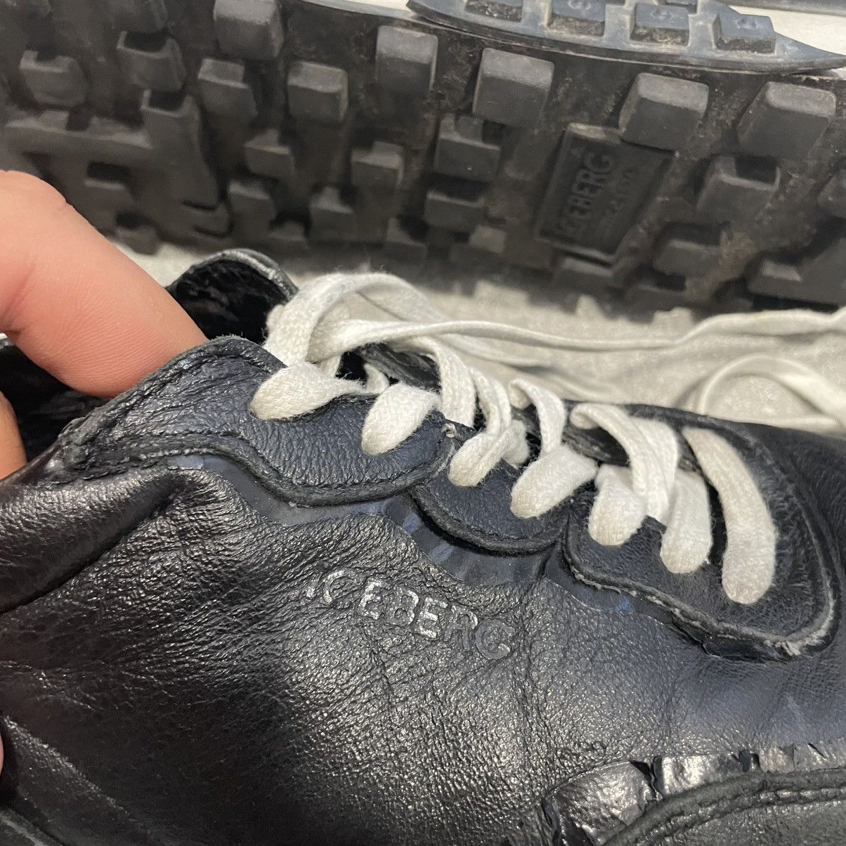 Iceberg Iceberg Shoes sneakers boots alt goth rock punk y2k y-3 Size US 11 / EU 44 - 6 Thumbnail