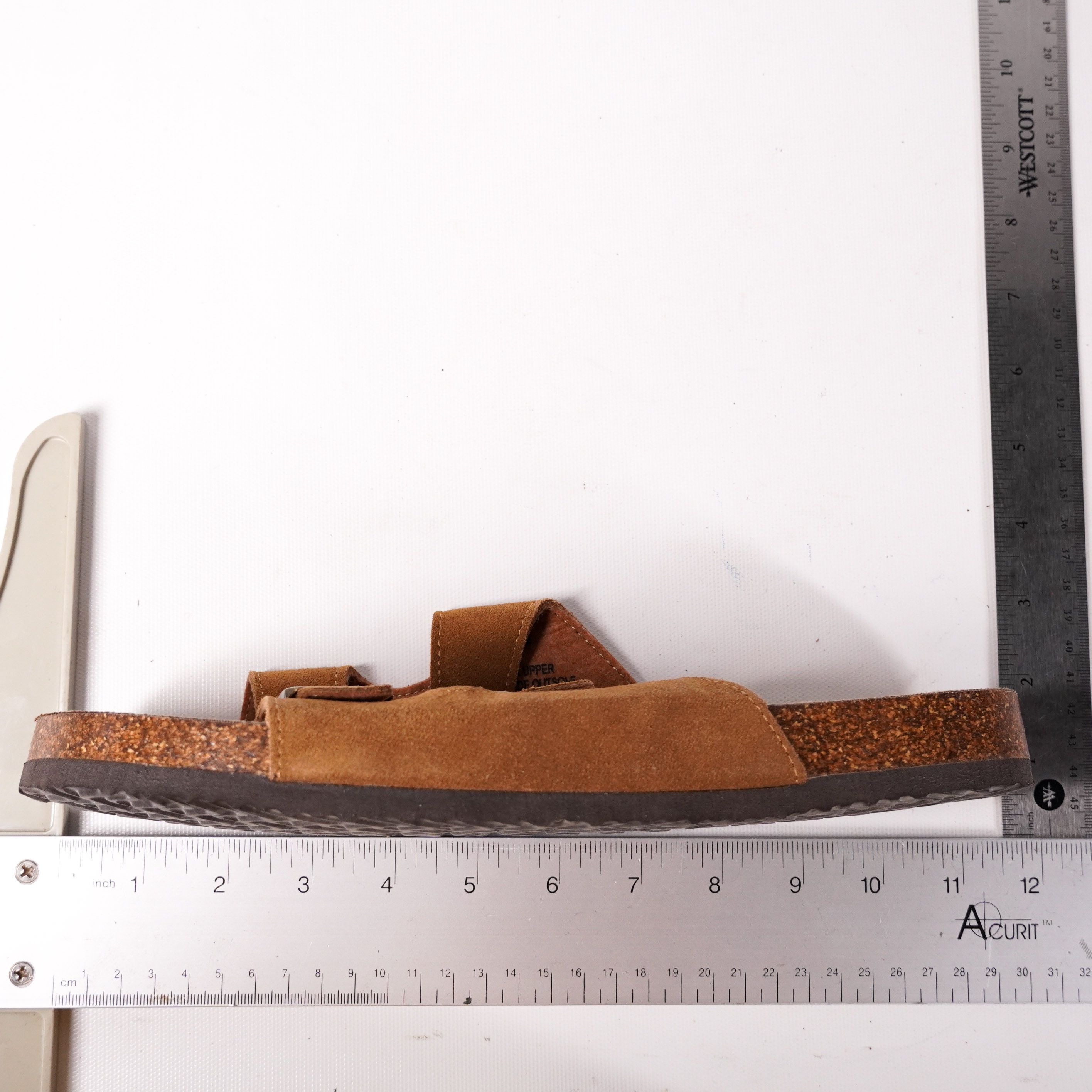 Other Woodstock Strap Buckle Beach Sandals Slides Shoes Men 10 Tan Size US 10 / EU 43 - 8 Thumbnail